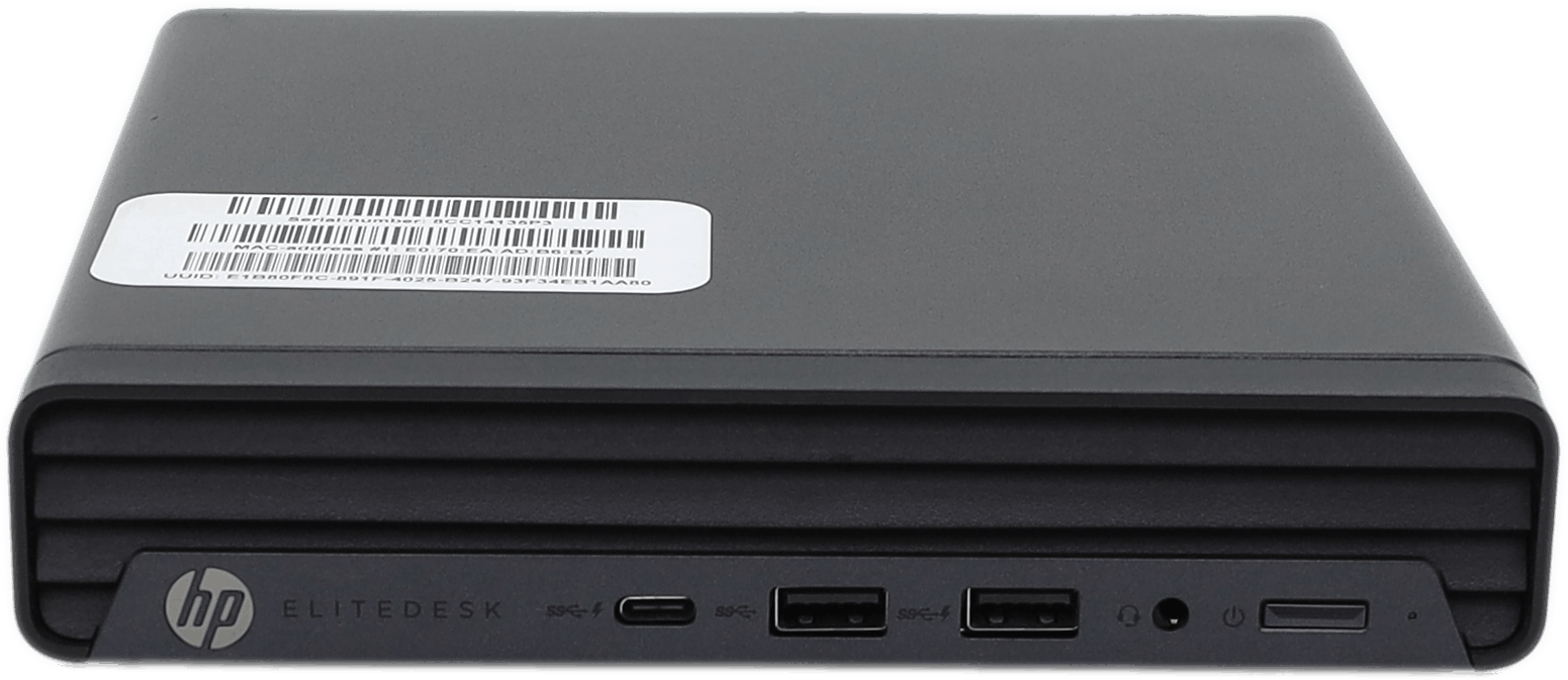 HP EliteDesk 805 G6 Mini PC - AMD Ryzen 5 PRO 4650GE | 10487 (Bild 2 von 7)