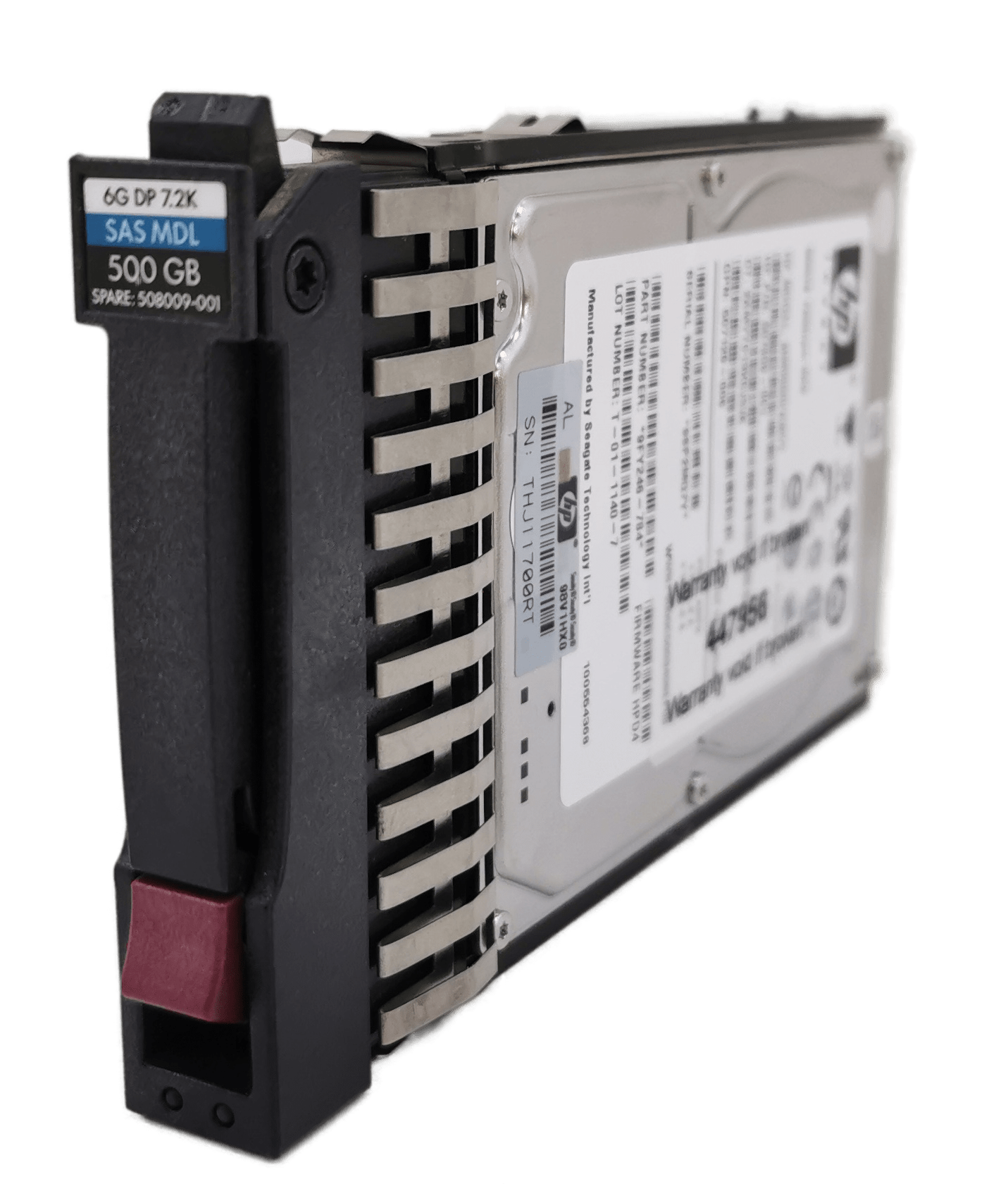 HP 500GB 2.5" 6G SAS 7,2k HDD Festplatte 9FY246-784 508009-001 | 396 (Bild 1 von 3)