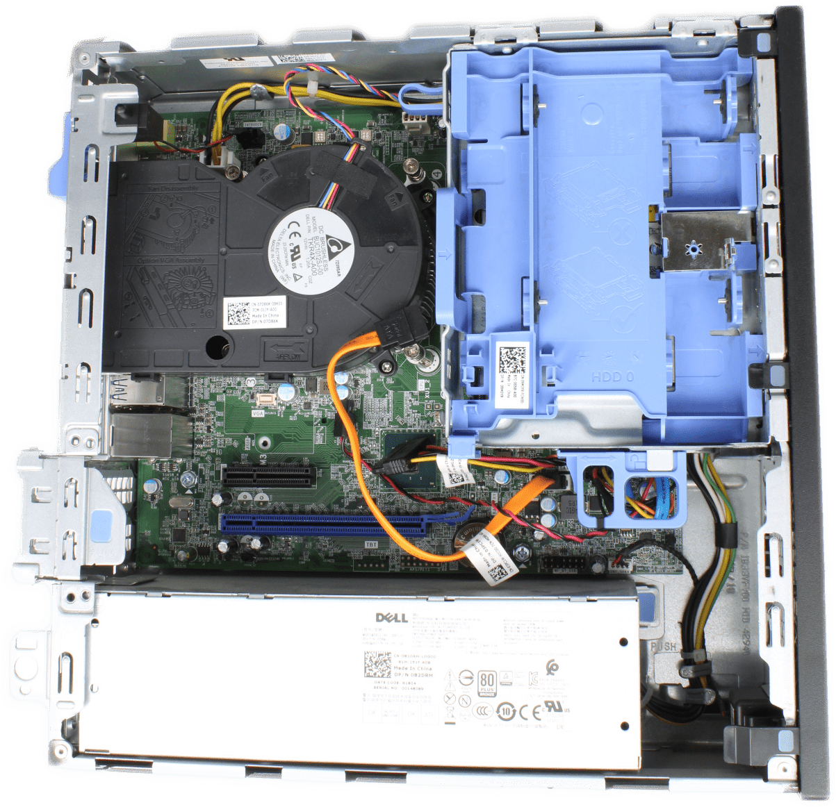 Dell OptiPlex 5050 SFF | i5-6500 3.2 GHz 4 Core 4 Thread 8 GB DDR4 RAM ohne SSD | 9769 (Bild 6 von 7)