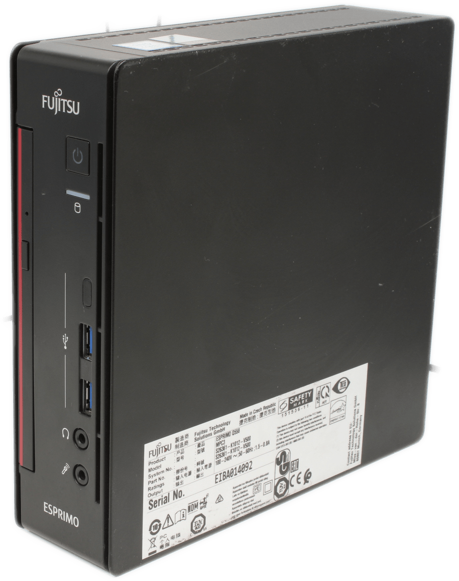 Fujitsu Esprimo Q558 Mini PC i3-9100 Win11 S26361-K1012-V500