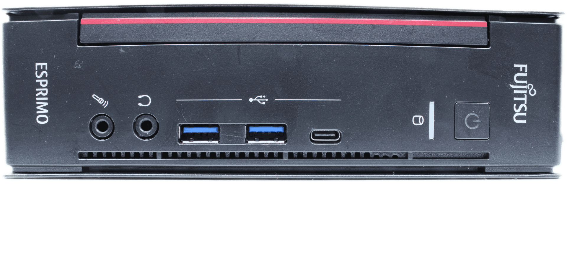 Fujitsu Esprimo Q958 - i5-8400 8 GB DDR4 RAM 256GB 2,5" SSD Win11 + Stromkabel | 9952 — Vorderansicht (Bild 5 von 7)