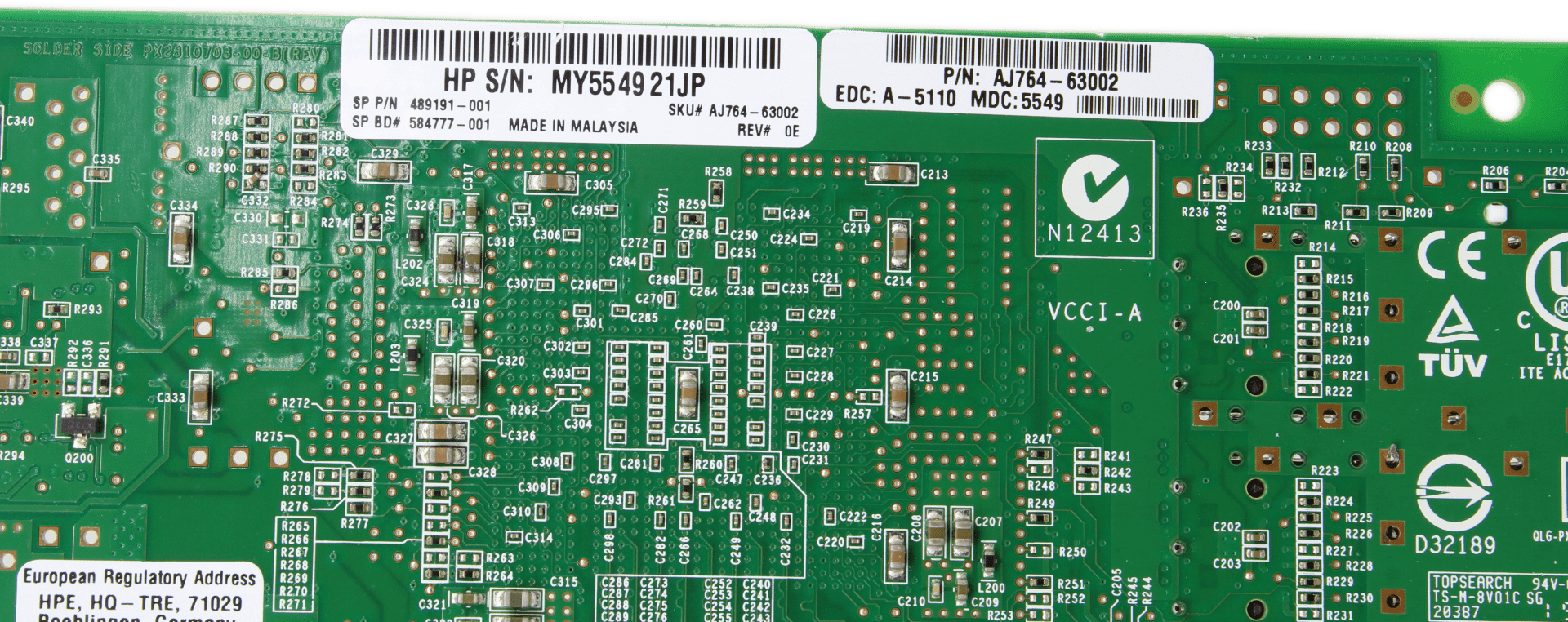 HP - QLogic Network Card QLE2562-HP Dual-Port 8Gb SFP+ PCIe2 x8 FP - AJ764-63002 | 9824 (Bild 8 von 8)