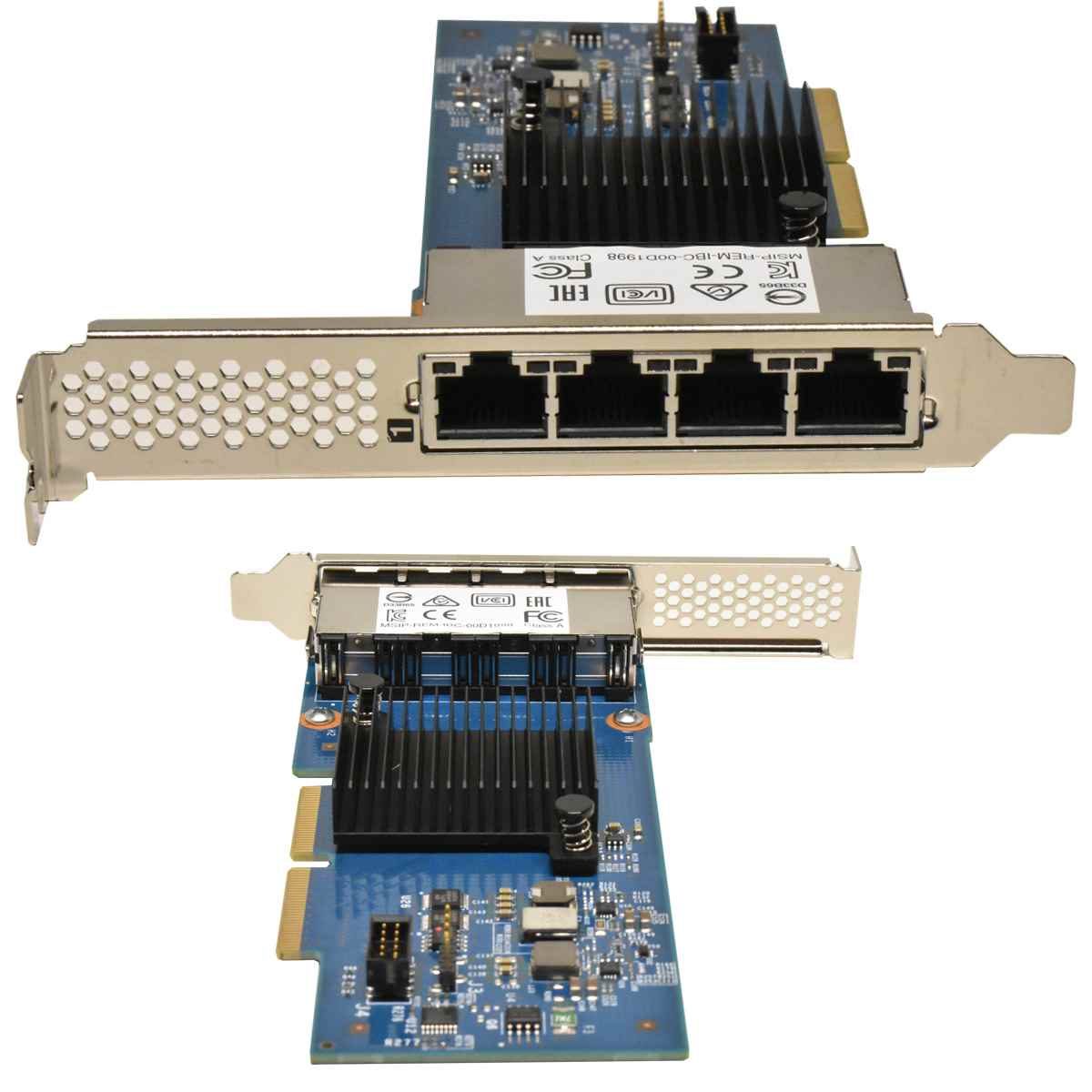 Lenovo Intel I350-T4 ML2 4-Port Gigabit Ethernet Network Adapter 00JY932 FP | 1343 (Bild 3 von 3)