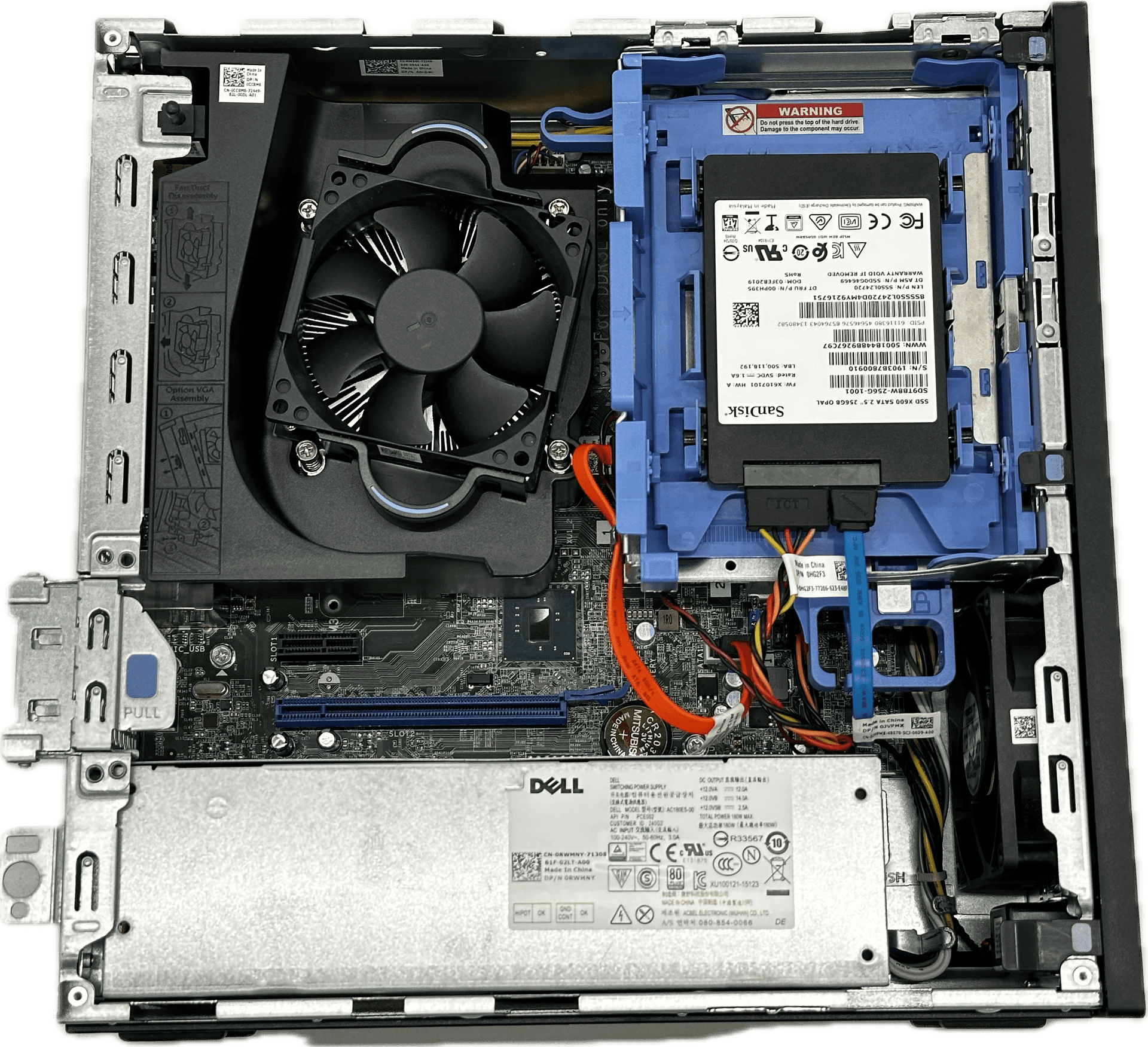 Dell Optiplex 3040 SFF | Intel i5-6500 8GB RAM 256GB SSD | DVD / Windows 10 Pro | 838 (Bild 5 von 6)