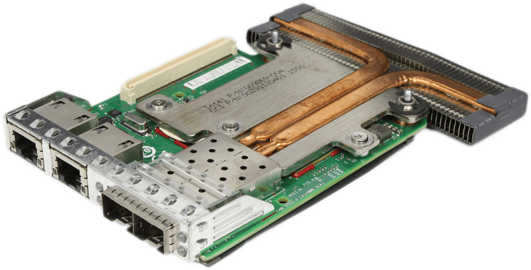 Dell Intel I350/X520 Quad Port 2x10GbE 2x1GbE Network Daughter Card 0C63DV | 9820 (image 2 of 6)