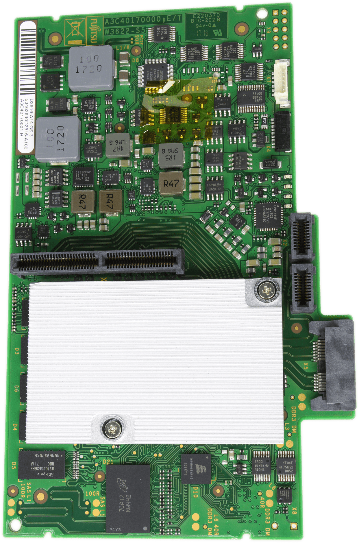 Fujitsu 8-Port SAS RAID Controller D2916-A14 PRAID EM400i S26361-D2916-A100 | 9699 (image 6 of 6)
