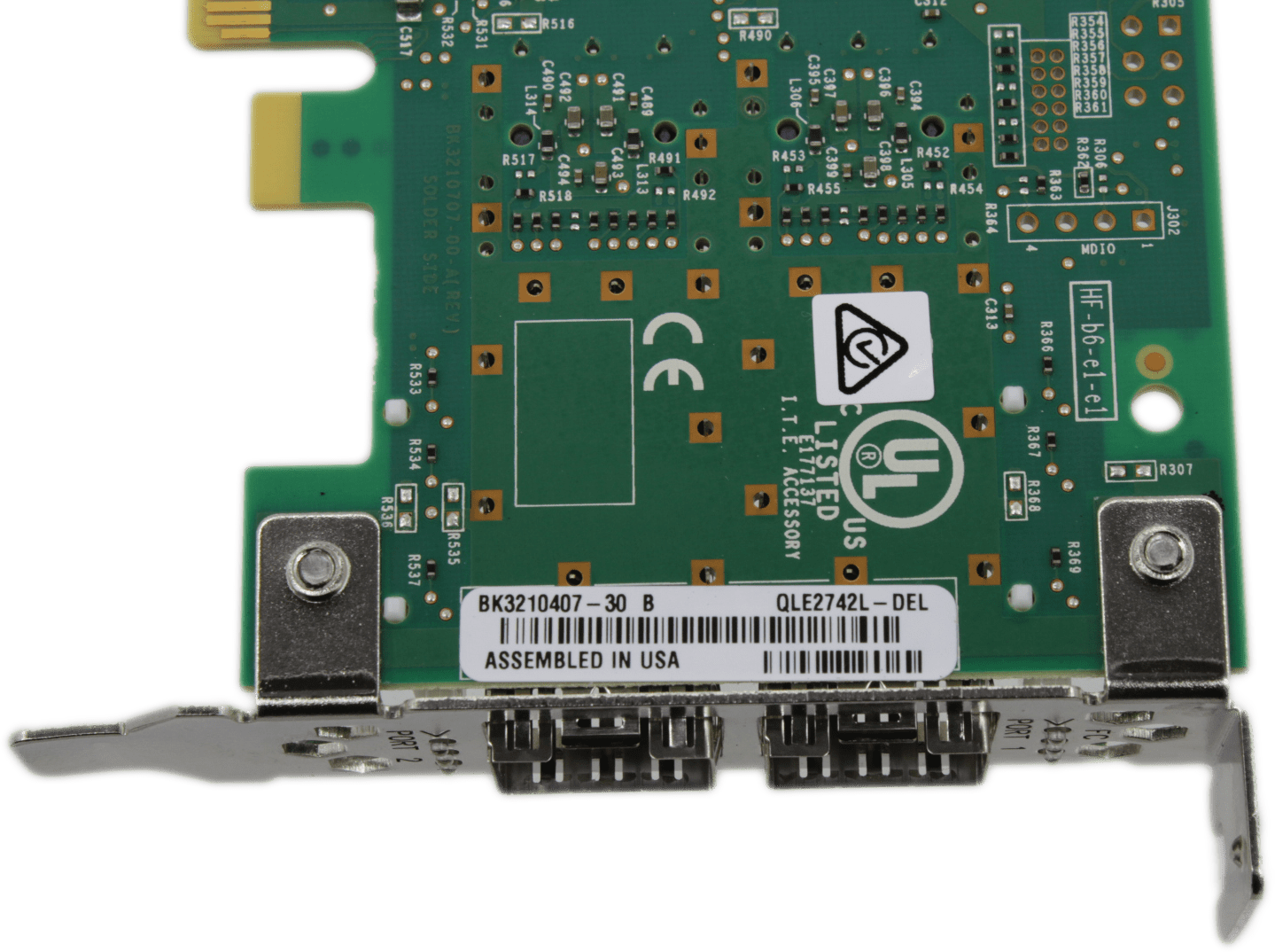 Dell Qlogic 32GB Dual Port FC HBA PCIe3 x8 | QLE2742L-DEL 05H4YH | inkl. GBICs | 9517 (Bild 7 von 7)