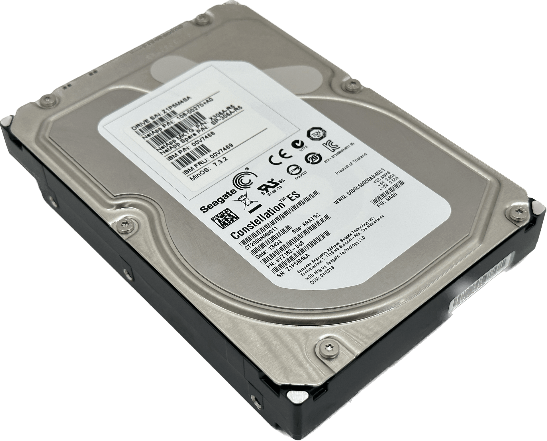Seagate Constellation ES.3 | 2TB 6 Gb/s SATA 3 PC Festplatte HDD | ST2000NM0011 | 696 (Bild 1 von 5)