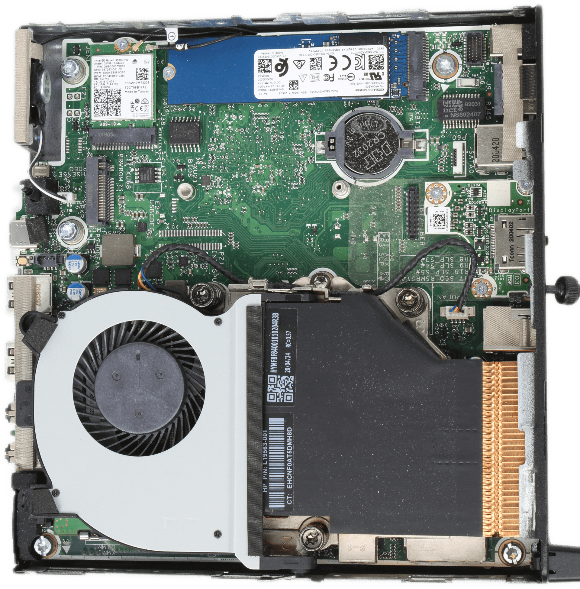 HP EliteDesk 800 G5 Mini PC - Intel i5-9500 8GB DDR4 256GB NVMe M.2 PSU + Win11 | 10085 — Übersicht (Bild 6 von 6)