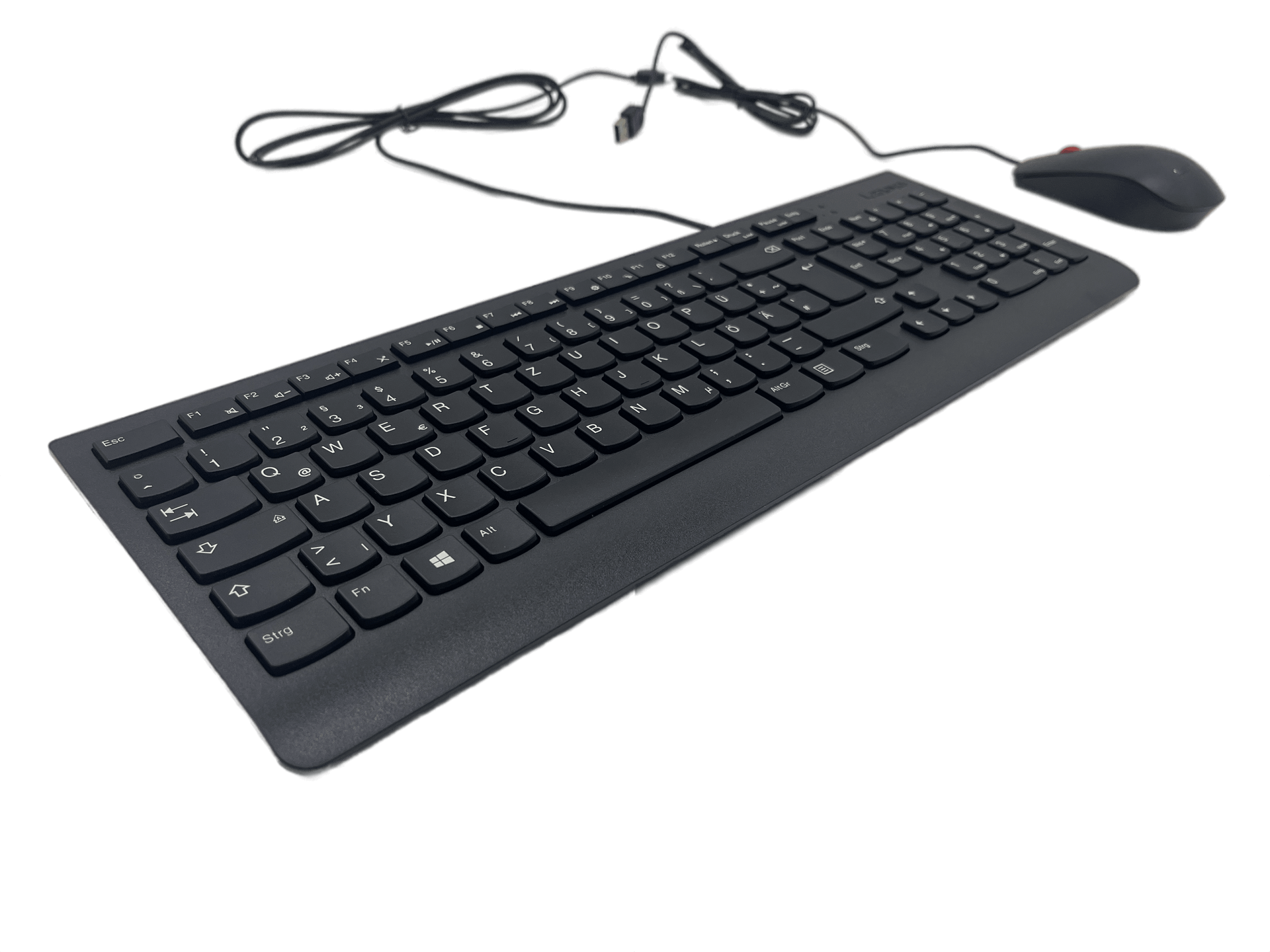 Lenovo Essential USB Tastatur + Maus Set - QWERTZ- Neu / OVP (4X30L79897) | 158 (Bild 1 von 3)