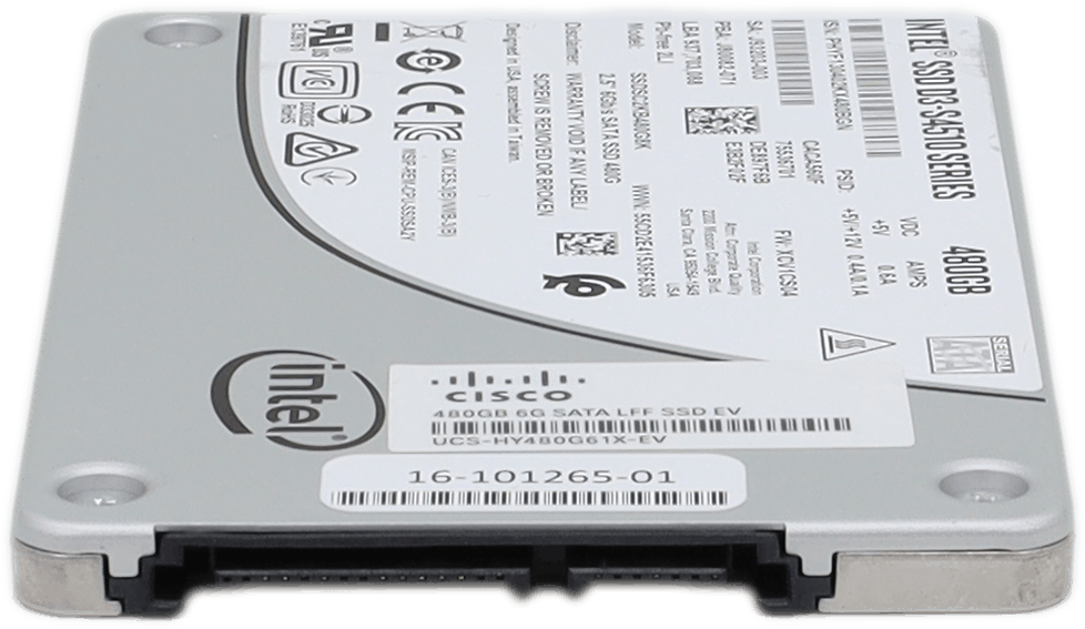 Intel SSD D3-S4510 Series - 480GB 2,5" 6G SATA SSD - UCS-HY480G61X-EV J93203-003 | 10541 (Bild 2 von 4)