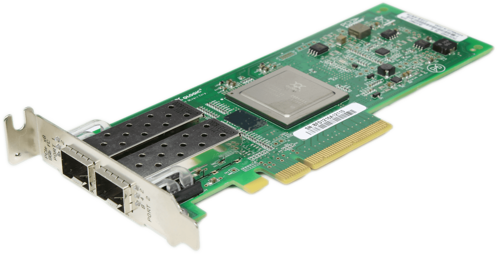 Sun - QLogic Network Card QLE2562-SUN Dual-Port 8Gb SFP+ PCIe x8 LP 371-4325-02 | 9825 (Bild 2 von 8)