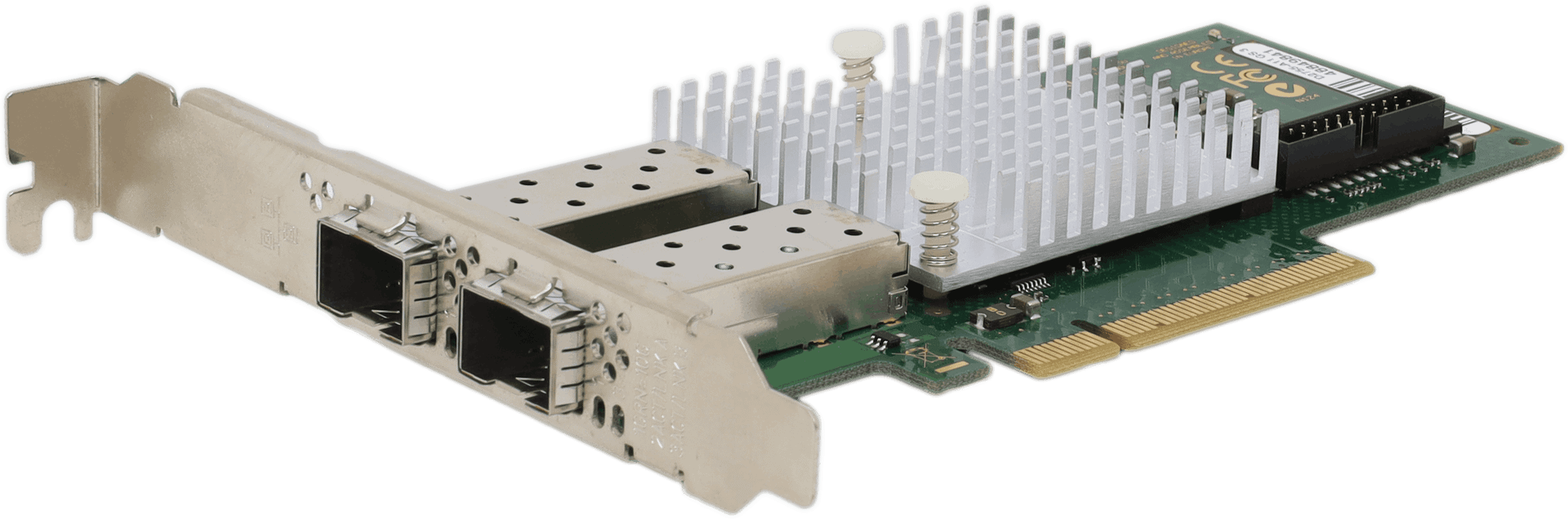 Fujitsu Primergy Dual-Port 10 GbE SFP+ PCIe 2.0 x8 D2755-A11 GS3 Full Profile | 10558 (Bild 2 von 6)