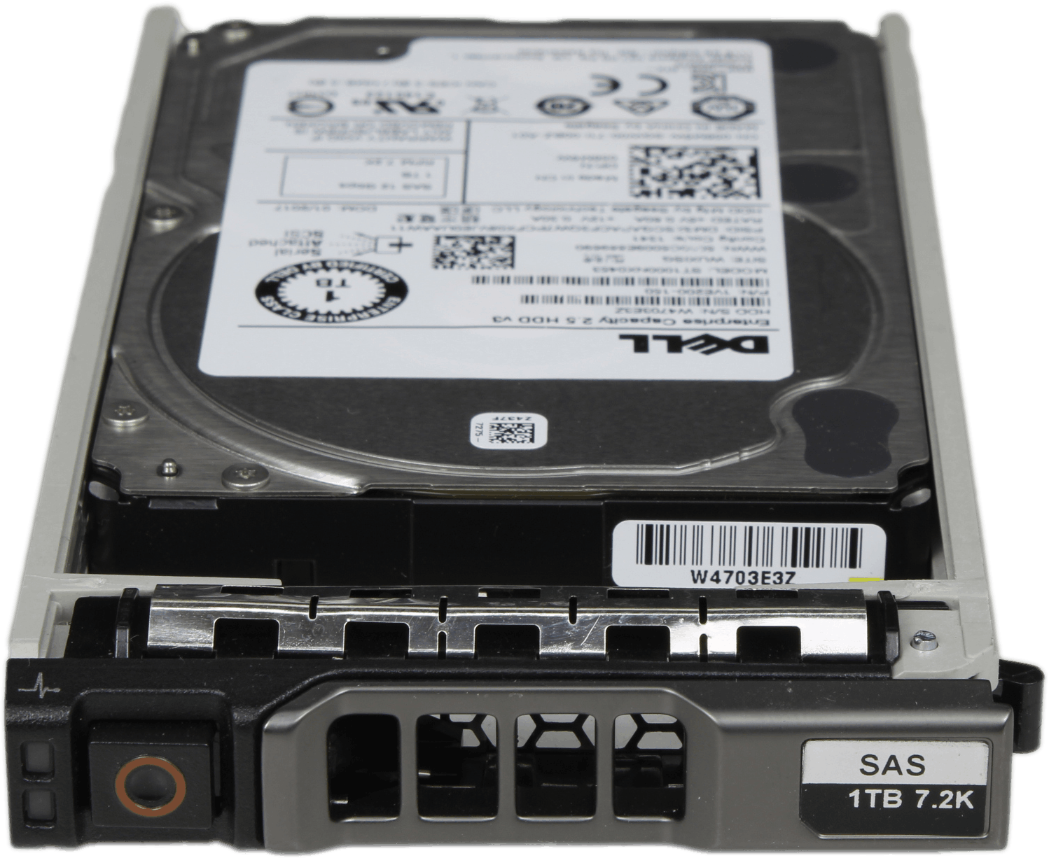 Dell HDD 1TB + Caddy - 12G SAS - 2.5" 7,2K RPM ST1000NX0453 056M6W 1VE200-150 | 10211 (Bild 4 von 5)