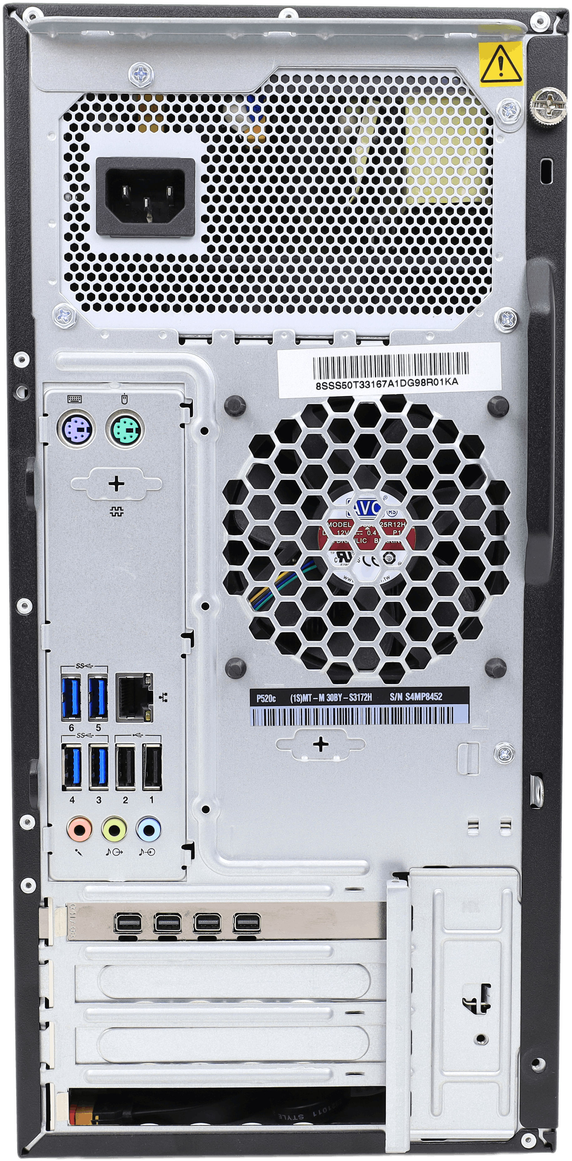 Lenovo ThinkStation P520c Intel Xeon W-2245 P620 GPU 32GB DDR4 625W 80+Platinum | 10552-2 (Bild 3 von 6)