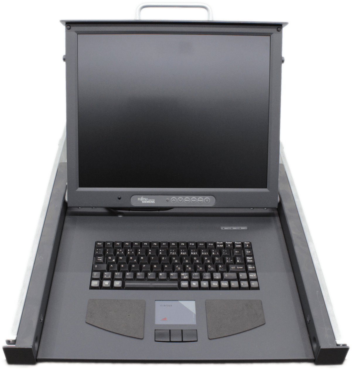 Fujitsu Siemens RC23 1U 17" TFT Rackmounted Flat Panel Console S26361-K1023-V100 | 9557 (Bild 2 von 7)