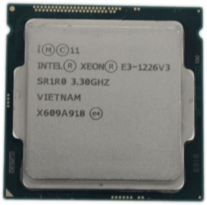 Intel Xeon E3-1226V3 3.3GHz 4 Core 4 Thread FCLGA1150 TDP 84W 8MB Cache SR1R0 | 9461 (Bild 6 von 6)