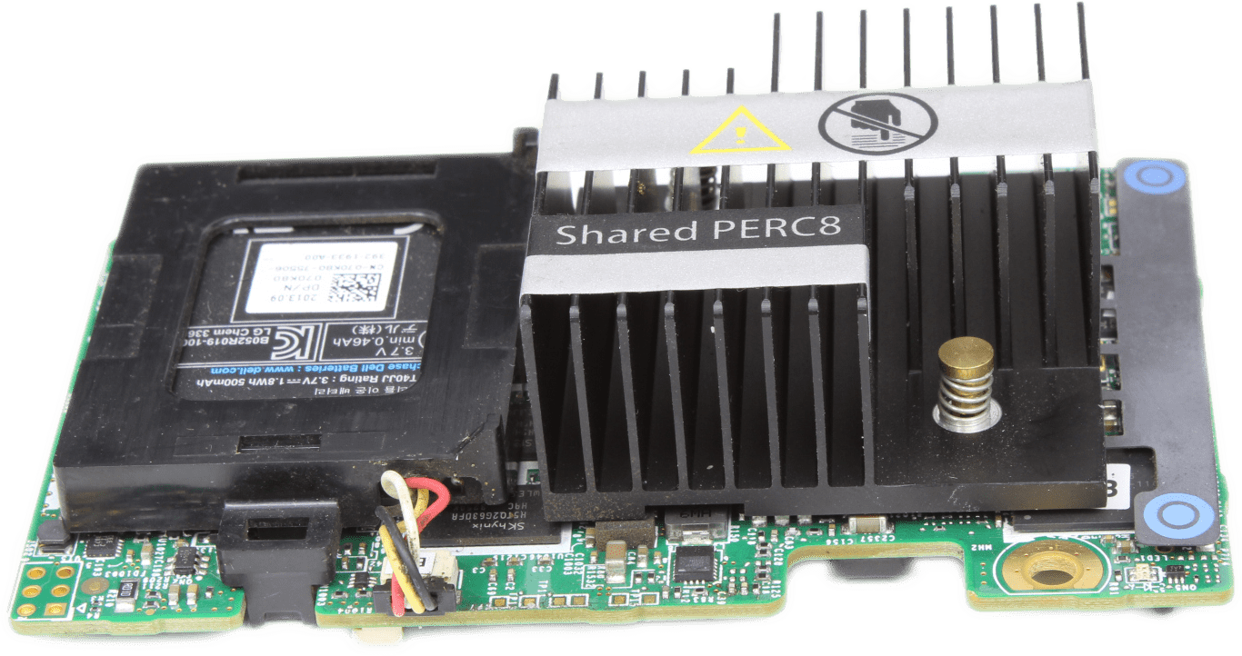 Dell Shared PERC 8 8-Channel 1GB SAS 6G Raid Controller | VRTX-0P3WV4 + 070K80 | 9828 (Bild 2 von 6)