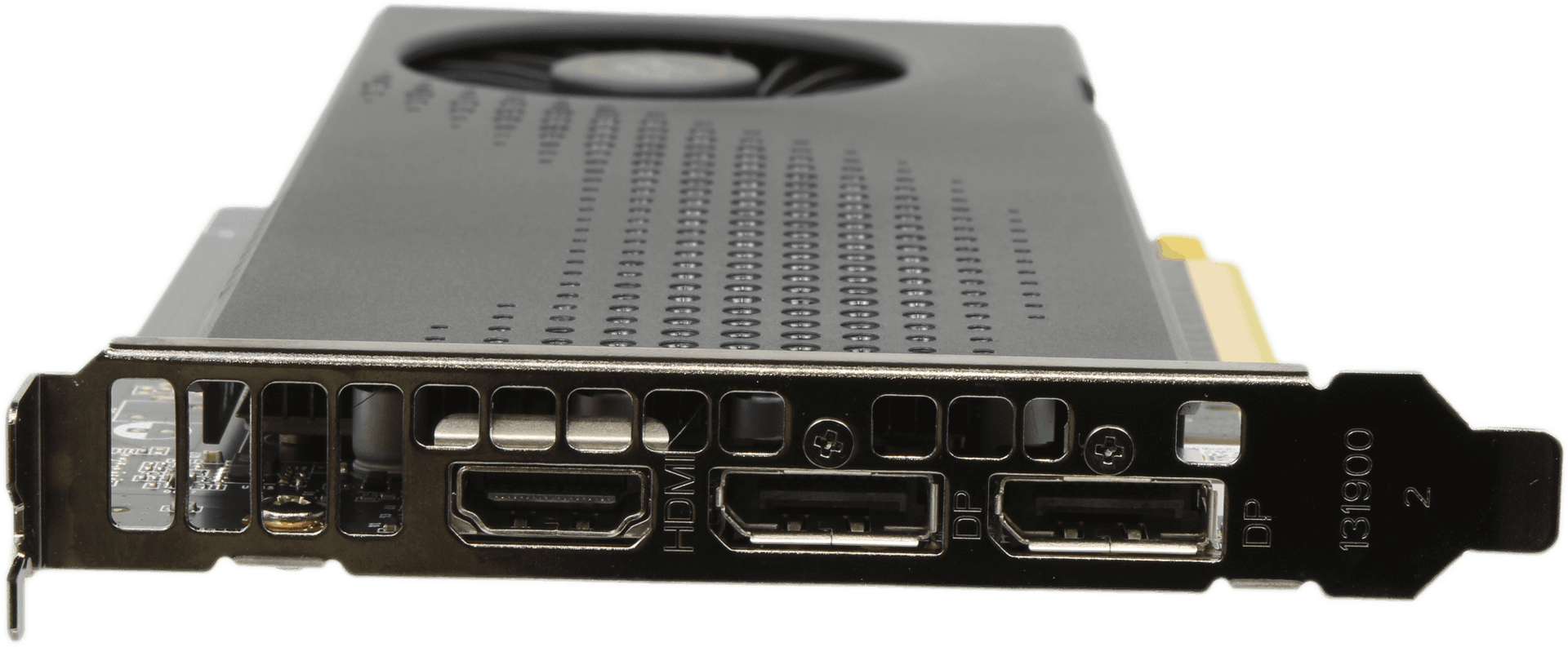 Fujitsu Geforce GTX 1650 Grafikkarte - 4GB GDDR6 1x HDMI 2x DisplayPort - FP | 10259 — Vorderansicht (Bild 3 von 6)