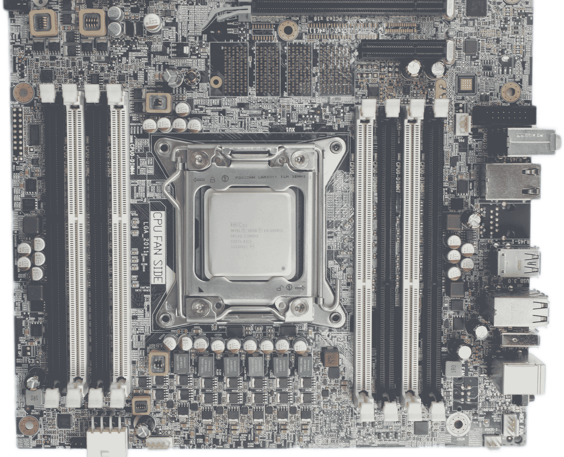 HP Z420 Workstation Mainboard V2 - DDR3 ECC UDIMM - Sockel LGA 2011 - 708615-001 | 9896 — Sockel (Bild 3 von 6)