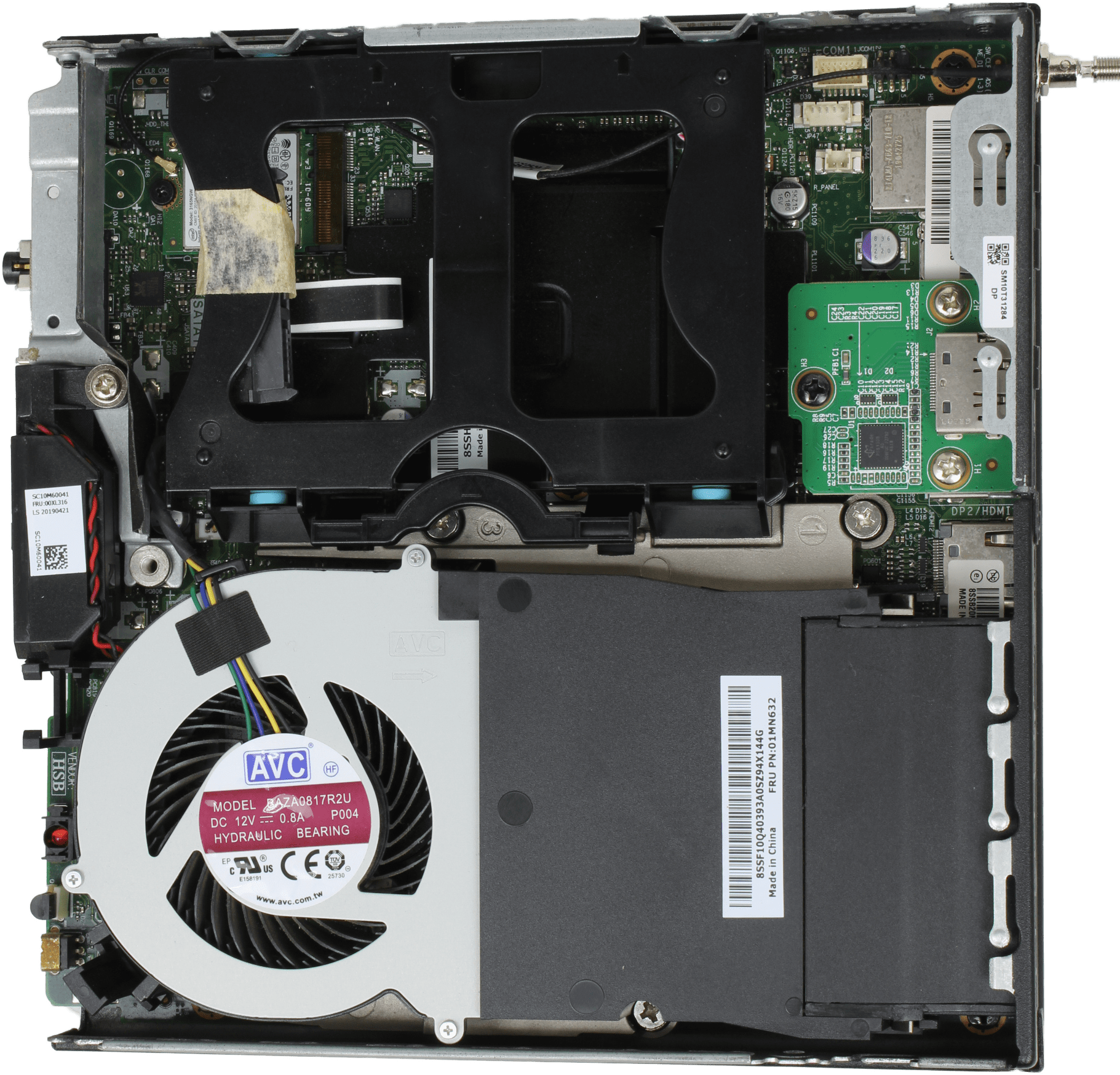 Lenovo ThinkStation P330 Tiny PC i5-8400T - 8GB RAM - 256GB M.2 WLAN Win11 +PSU | 10112 — Übersicht (Bild 5 von 6)