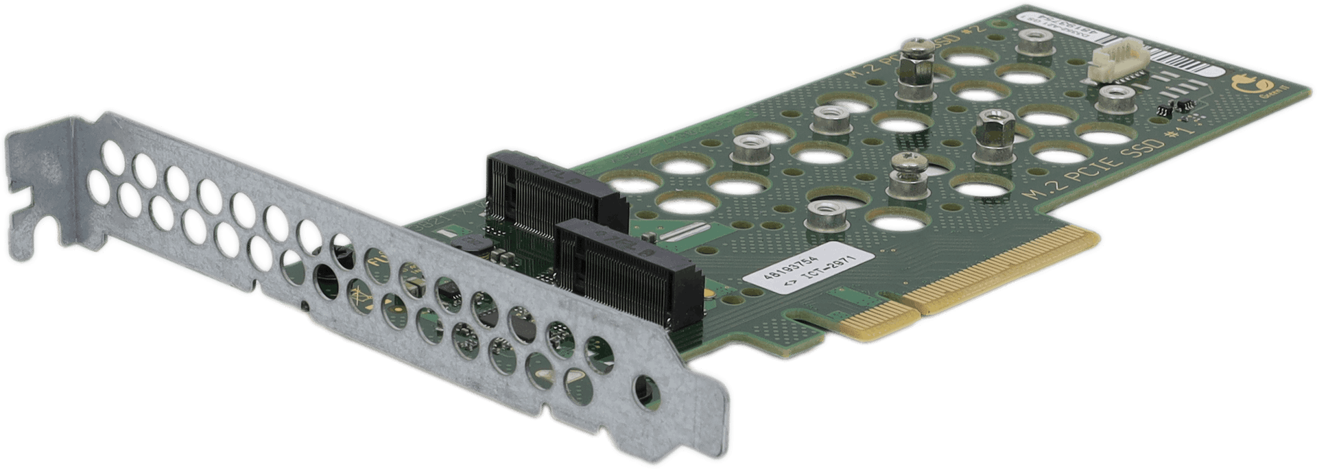 Fujitsu M.2 Carrier Board D3352-A2 - 2x M.2 PCIe 3.0 x4 Slots FP - D3352-A21 | 10556 (Bild 2 von 5)