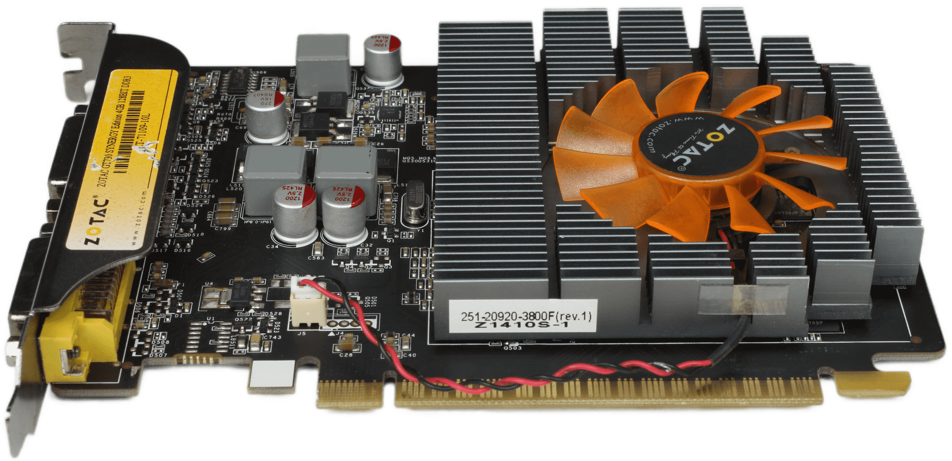 NVIDIA Zotac GeForce GT730 Synergy Edition 4GB DDR3 49W 2x DVI 1x Mini HDMI | 10019 — Seitenansicht (Bild 2 von 6)