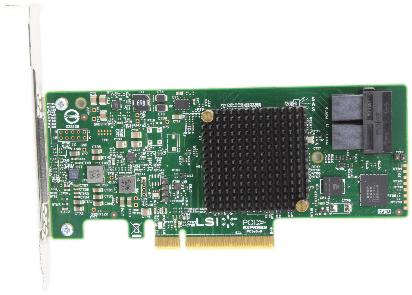 LSI SAS9300-8i - 12G SAS/SATA Controller - Full Profile - PCIe 3.0 x8 | 229 (Bild 6 von 6)