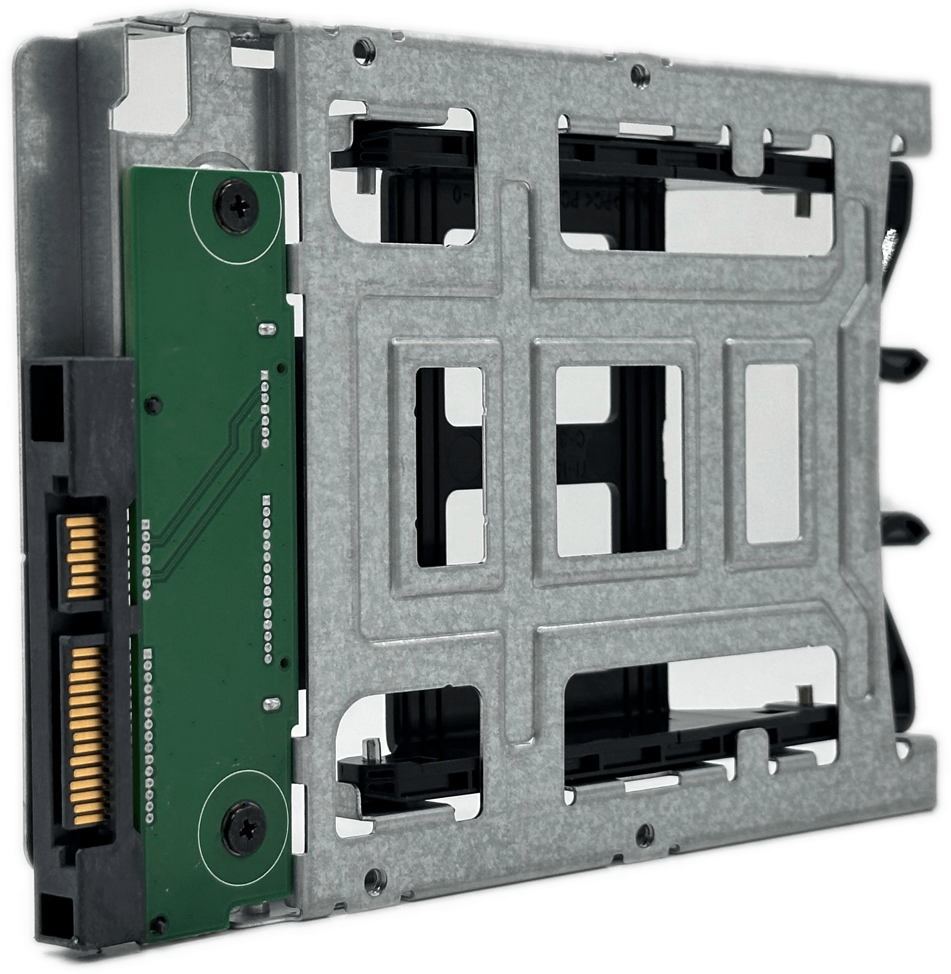 HP 3,5" zu 2,5" HDD SSD Caddy Einbaurahmen | HP Z Workstation Series 668261-001 | 1755 (image 3 of 6)