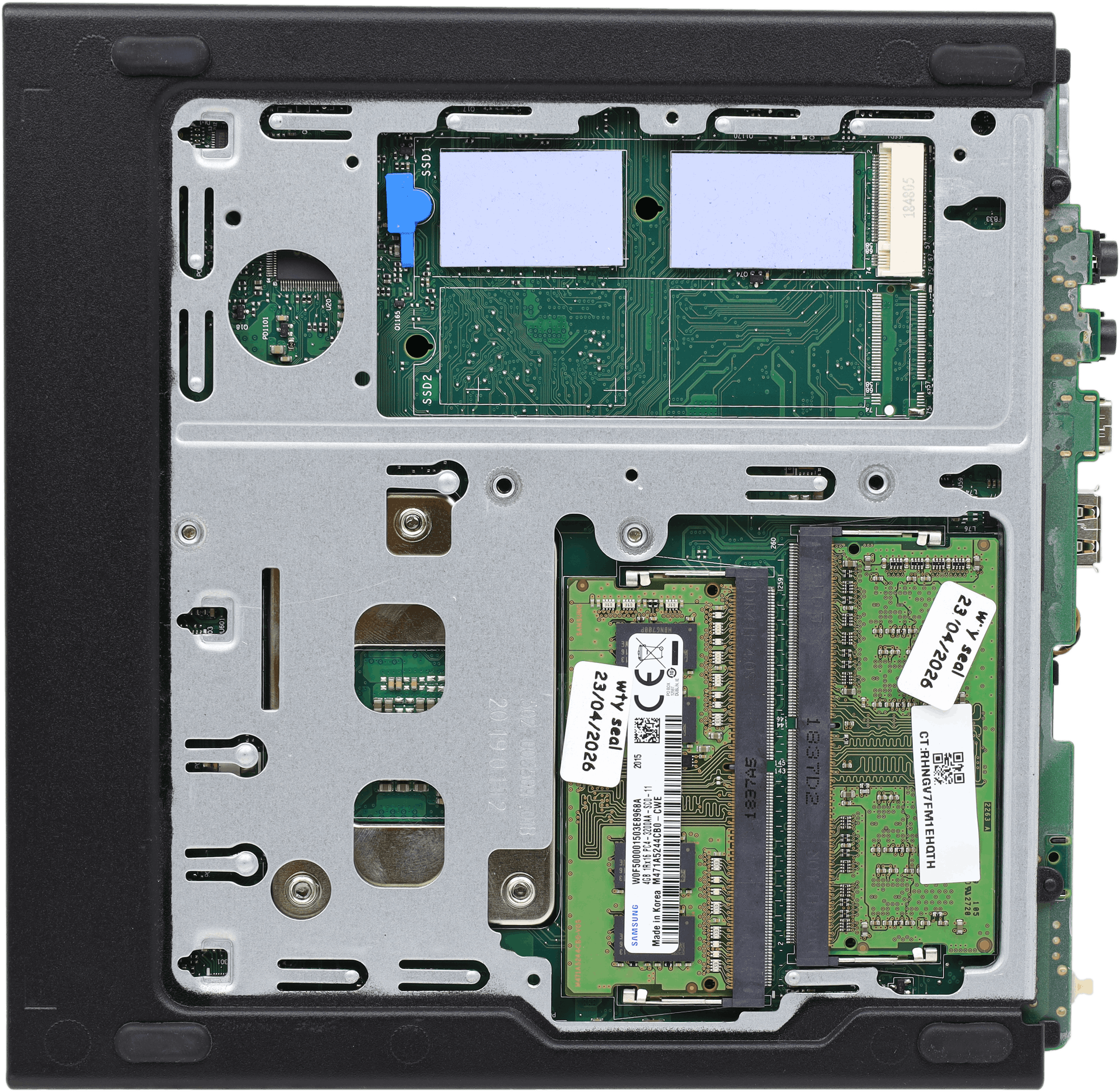 Lenovo ThinkCentre M720q Mini PC - i5-8500T - 8GB DDR4 256GB SSD Win11 + PSU | 9561 — Übersicht (Bild 6 von 7)