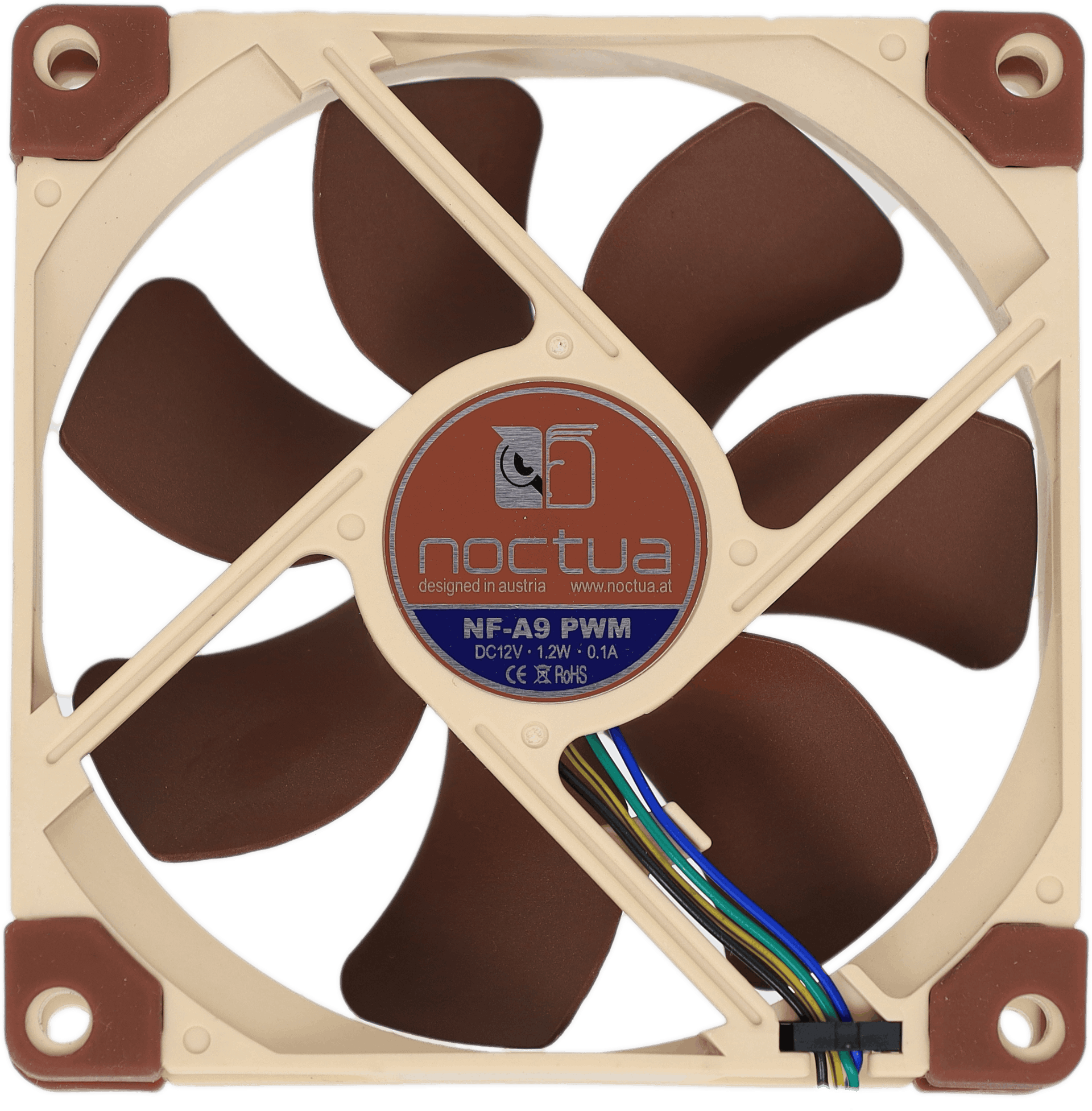 Noctua - NF-A9 PWM Lüfter 92x92x25 2000 RPM Low Noise - 4716123315513 | 10682