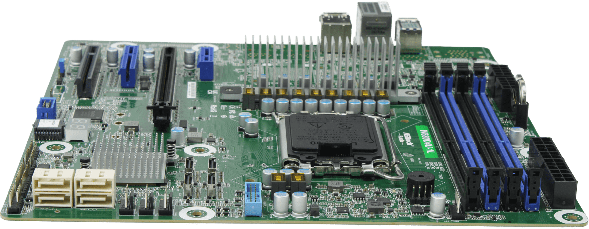 ASRock Rack W680D4U-1L Server Mainboard - Micro-ATX - Intel LGA-1700 + IO Shield | 10080 (Bild 5 von 10)