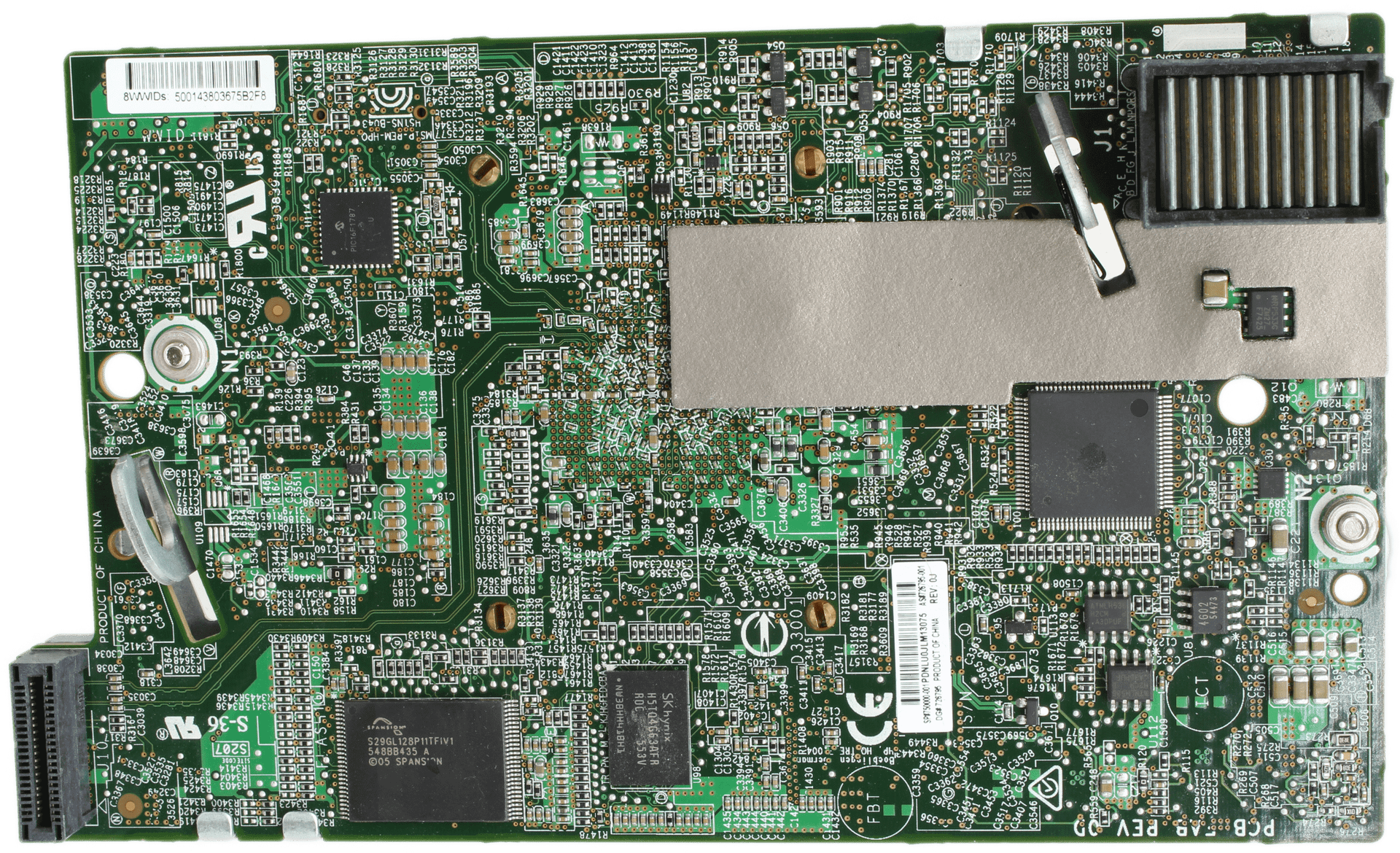 HPE Smart Array P246br 4-Port RAID Controller 12G SAS 750000-001 726795-001 | 9981 — Unterseite (Bild 4 von 6)