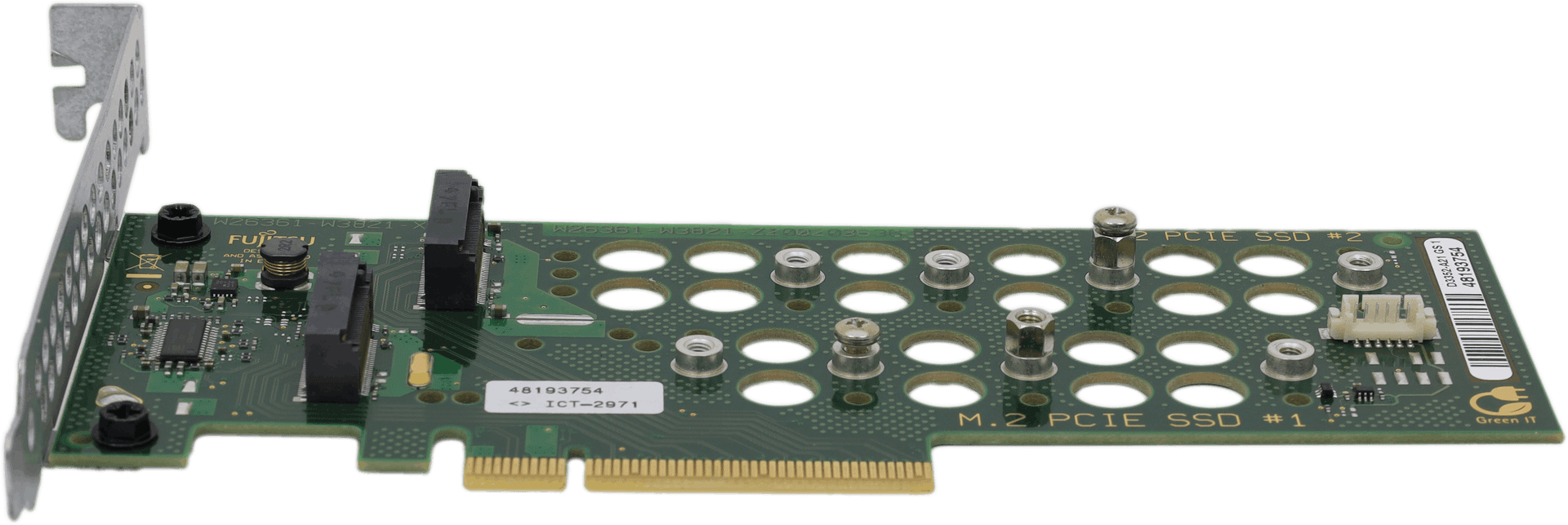 Fujitsu M.2 Carrier Board D3352-A2 - 2x M.2 PCIe 3.0 x4 Slots FP - D3352-A21 | 10556 (Bild 3 von 5)