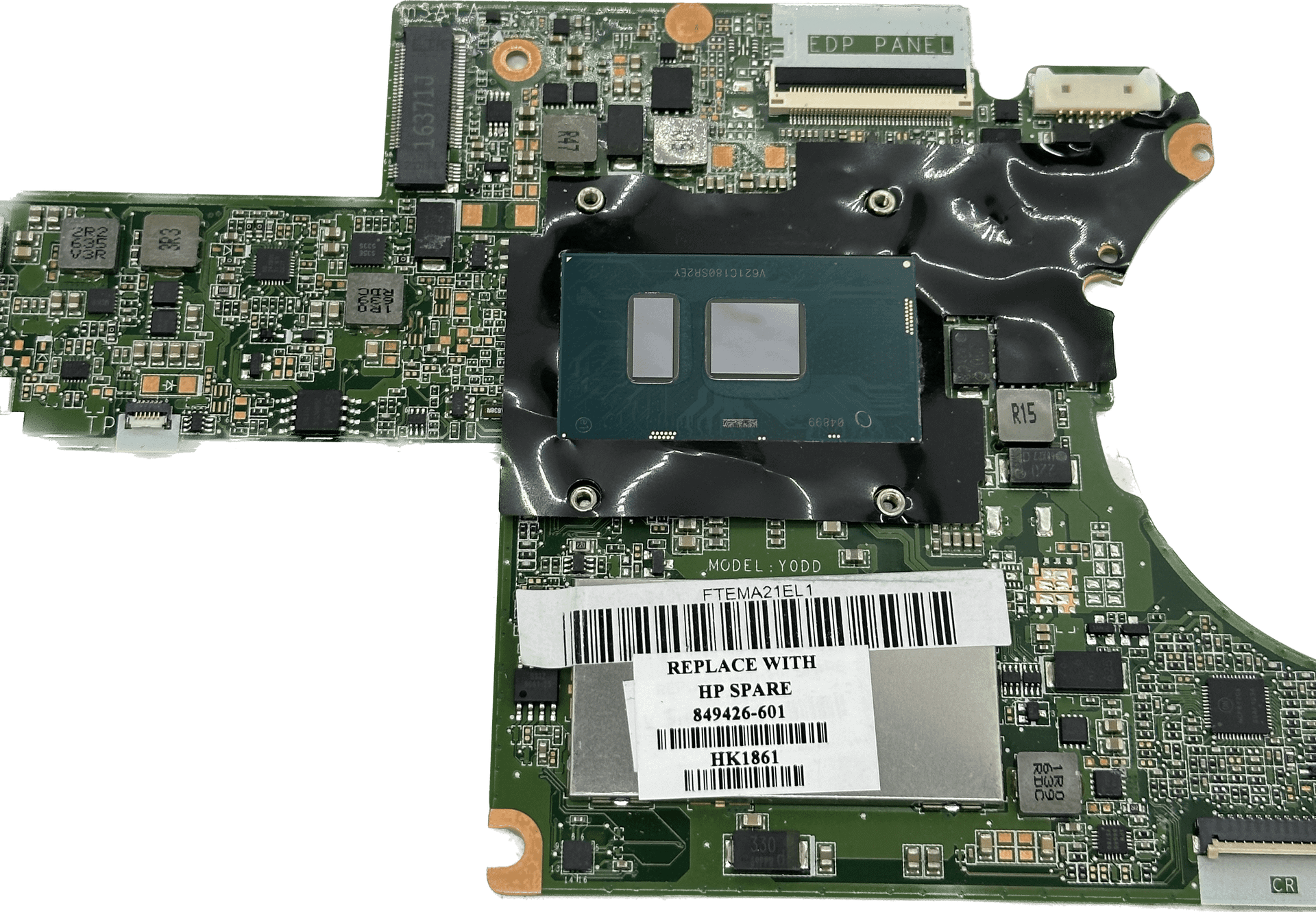HP Spectre Pro x360 G2 Laptop Mainboard | Intel i5-6200U 2x2,3GHz | 849426-601 | 661 (Bild 5 von 6)