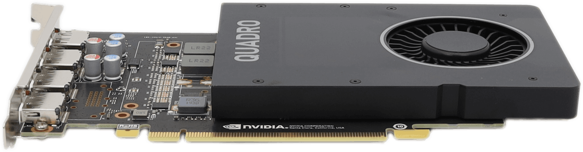 Nvidia Quadro P2000 - 5GB GDDR5 PCIe3x16 1024 CUDA 75W 4x DP - S26361-D3000-V204 | 10547 (Bild 3 von 6)