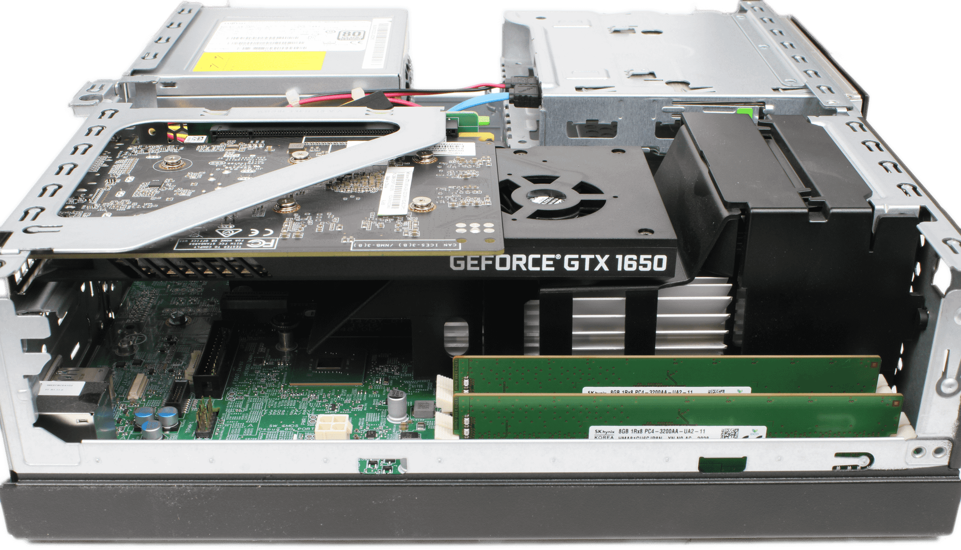 Fujitsu Esprimo D9010 PC Intel i7-10700 GTX 1650 - 16GB DDR4 256 GB NVMe + Win11 | 10104 (Bild 4 von 8)
