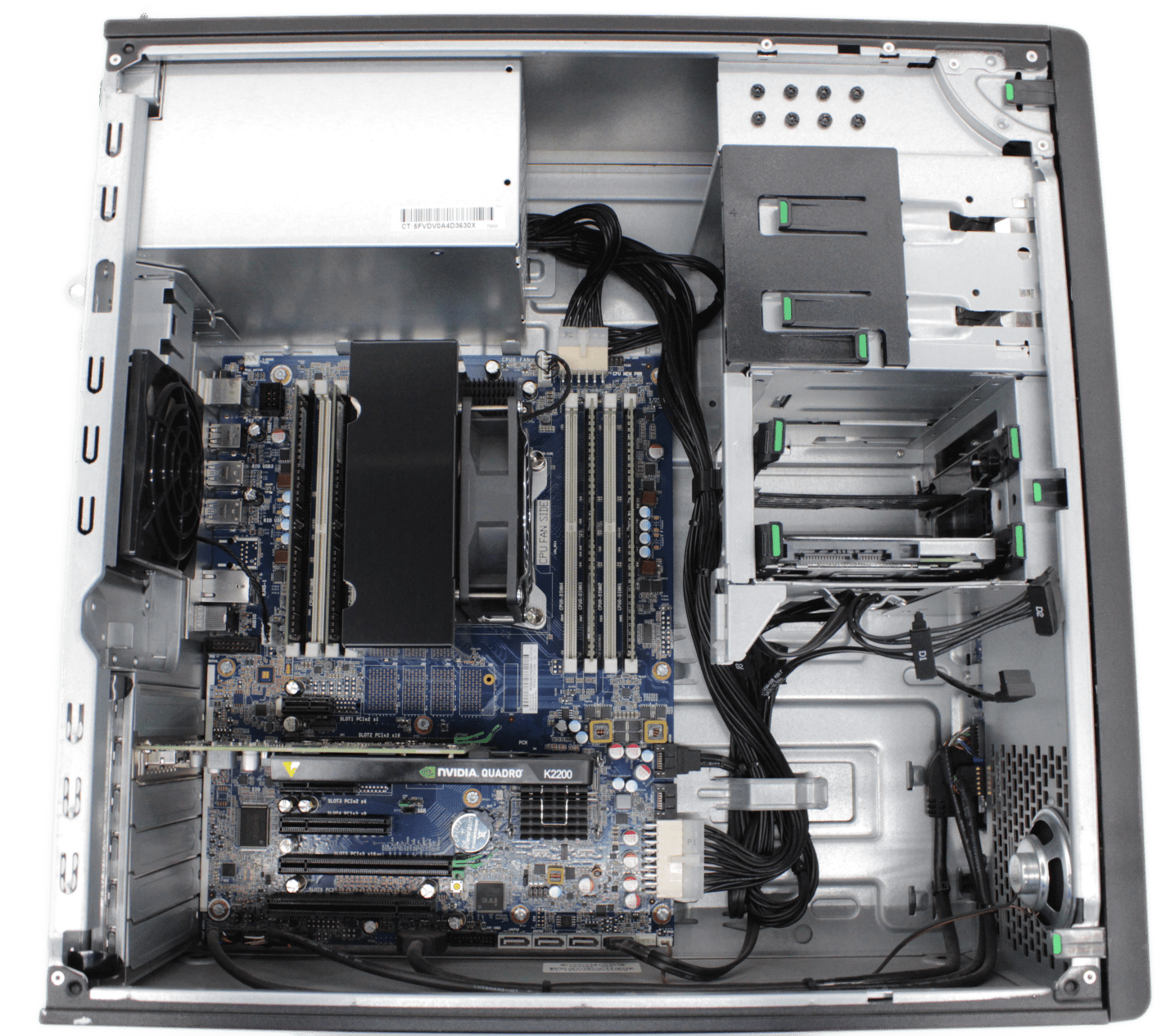HP Z440 Workstation PC | Xeon E5-1630 v3 | 32GB DDR4 NO SSD + NVIDIA K2200 | 9554 (Bild 1 von 6)