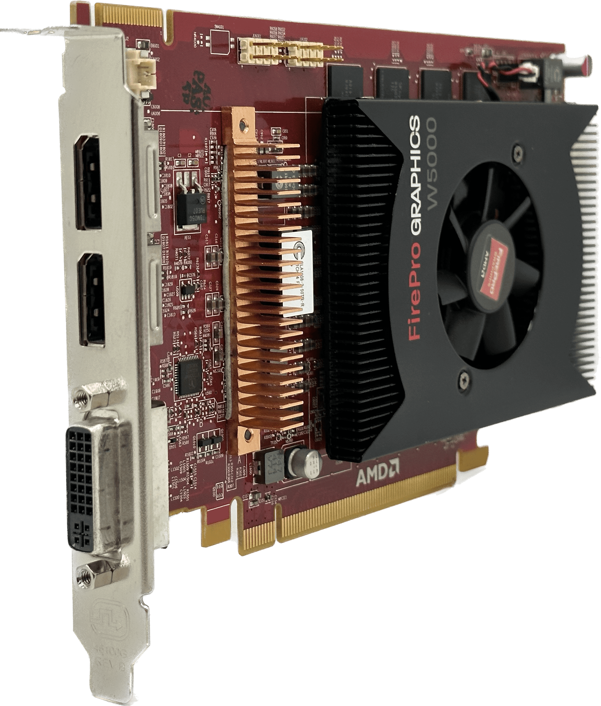 Dell AMD Firepro W5000 | 2GB GDDR5 PCIe Grafikkarte | Full Profile | 0WJ2JT | 744 (Bild 1 von 6)