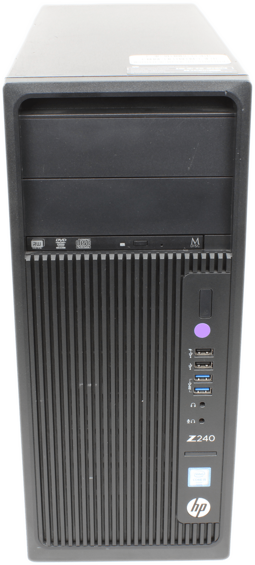 HP Z240 Tower Workstation - Intel i5-6600 16GB DDR4 ohne SSD ohne Betriebssystem | 10009 (Bild 1 von 5)