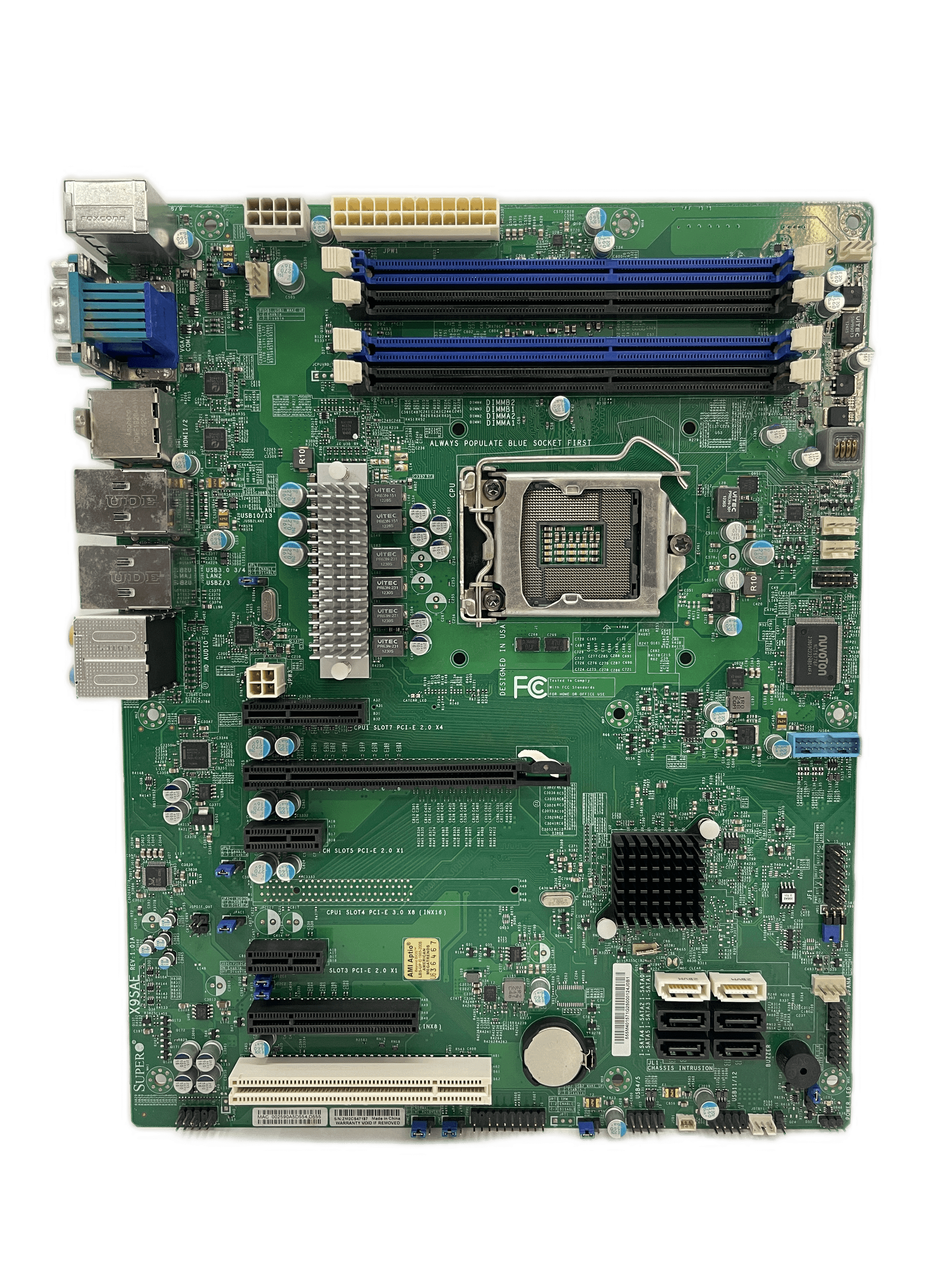 Supermicro X9SAE | Intel C216 | ATX Mainboard | LGA 1155 H2 | 247 (Bild 1 von 3)
