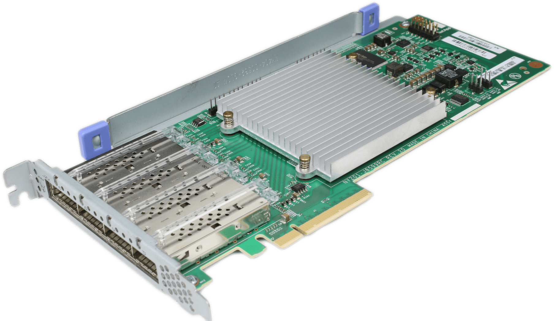 NetApp 4-Port SAS Host Bus Adapter SAS 12G QSFP PCIe x8 NY201-J8599RC 110-00401 | 9832 (Bild 2 von 5)