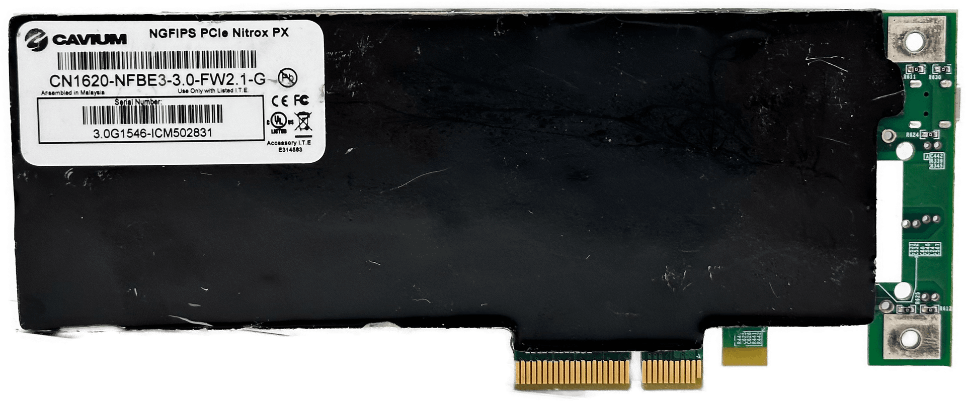 Cavium Networks | NGFIPS PCIe Nitrox PX | CN1620-NFBE3-3.0-FW2.1-G | HSM Adapter | 9301 (Bild 5 von 6)