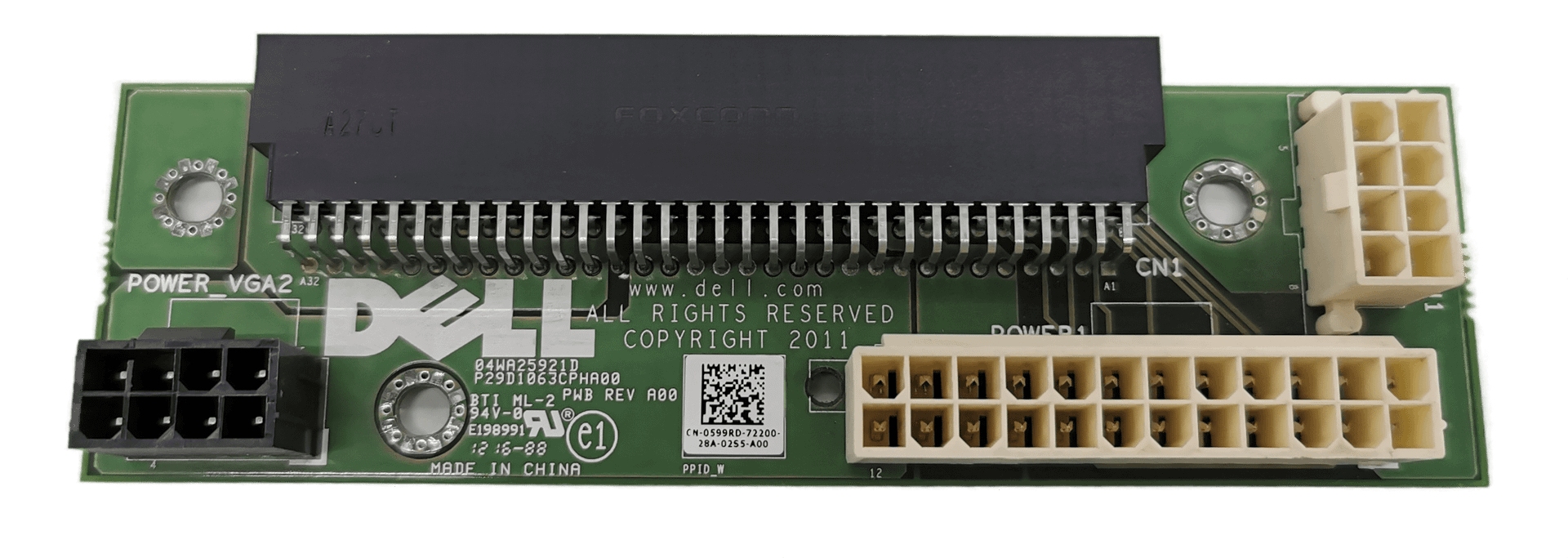 Dell 0599RD Power Backplane inkl. Kabel - Precision T6300 - 0H6N6X 06R65H 0D92C9 | 343 (Bild 2 von 6)