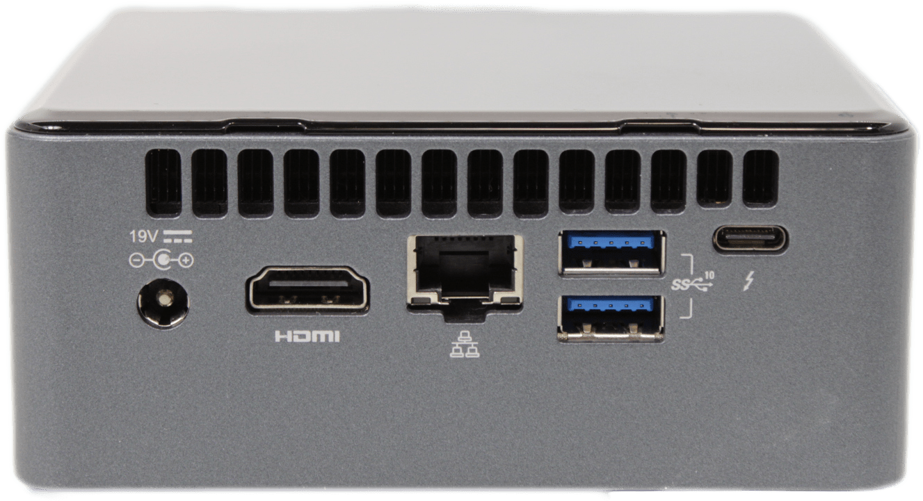 Intel NUC Mini PC NUC8BEH - Intel i7-8559U 256GB M.2 8GB RAM WiFi Thunderbolt 3 | 9587 (Bild 3 von 6)