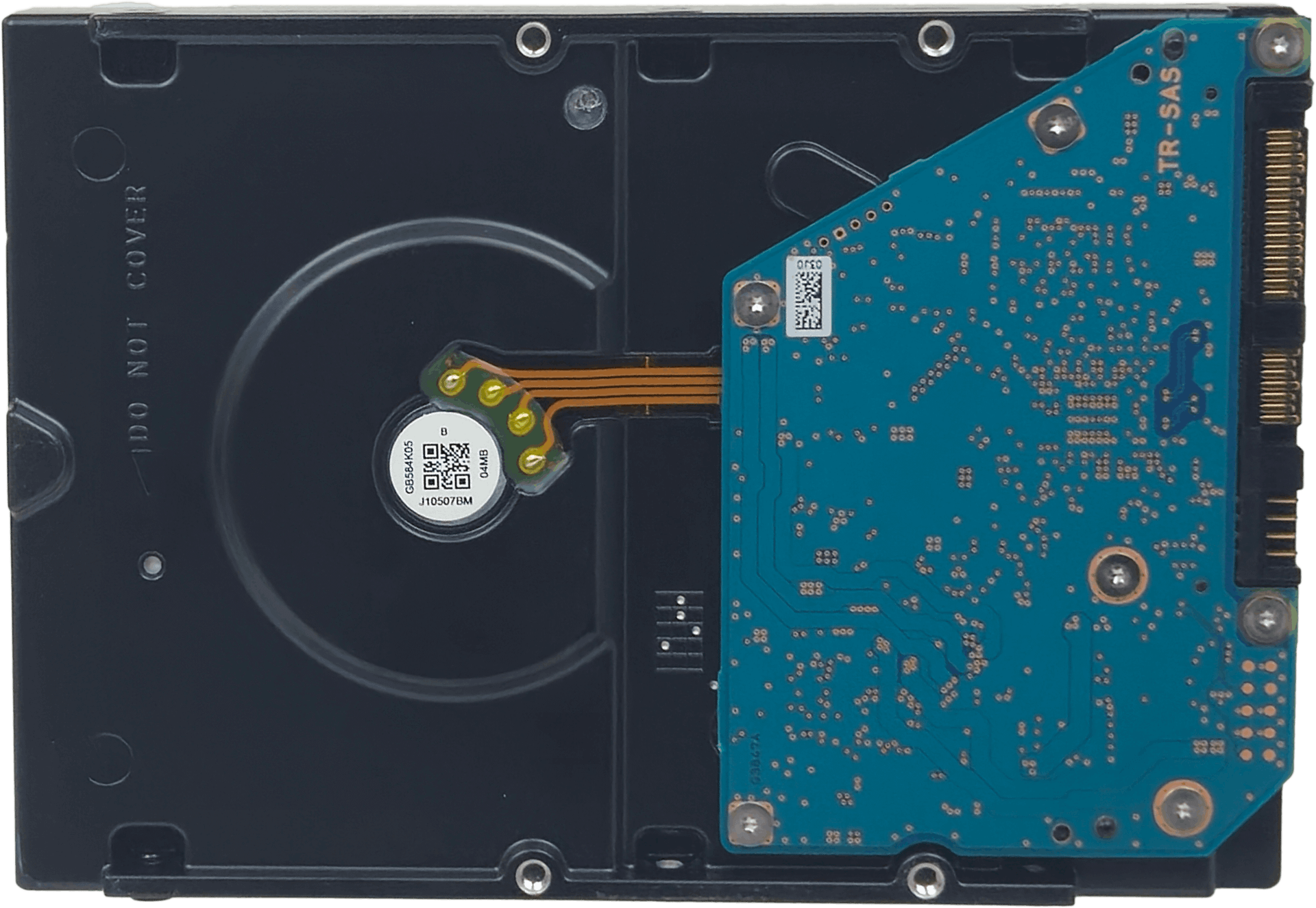 Dell Toshiba 4TB 7,2K SAS 12Gbps 128MB Cache Server HDD Festplatte - P/N 01MVTT | 10340 — Unterseite (Bild 4 von 6)