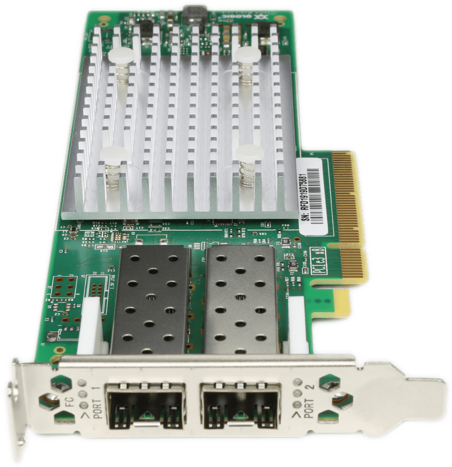 Dell QLogic QLE2692L-DEL Dual Port 16G FC SFP+ PCIe3.0 x8 HBA LP - P/N: 0TCK3G | 9738 (Bild 4 von 8)