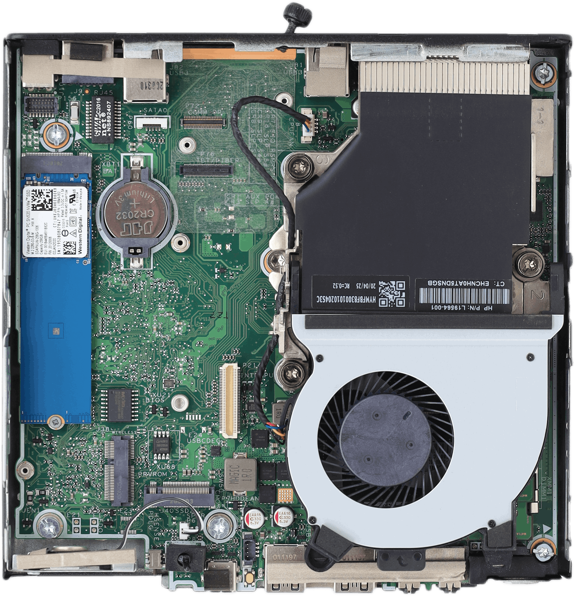 HP EliteDesk 800 G5 Mini PC - Intel i5-9500T 8GB DDR4 256GB NVMe M.2 PSU + Win11 | 10568 (image 6 of 6)