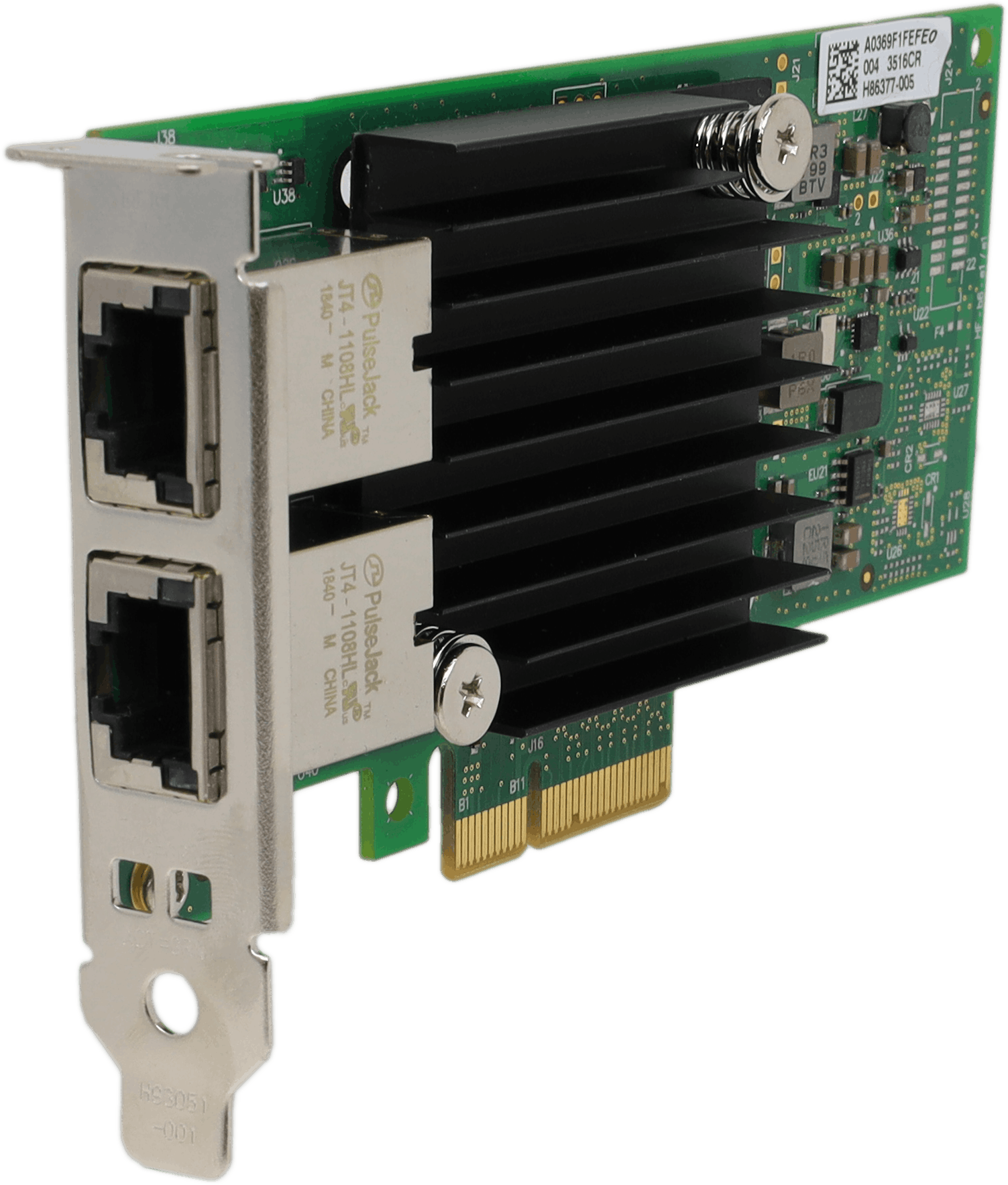 Intel X550-T2 10 Gigabit 10Gbit Dual Port GbaseT PCIe x4 3.0 Low Profile 940316 | 745 — Produktbild (Bild 1 von 6)