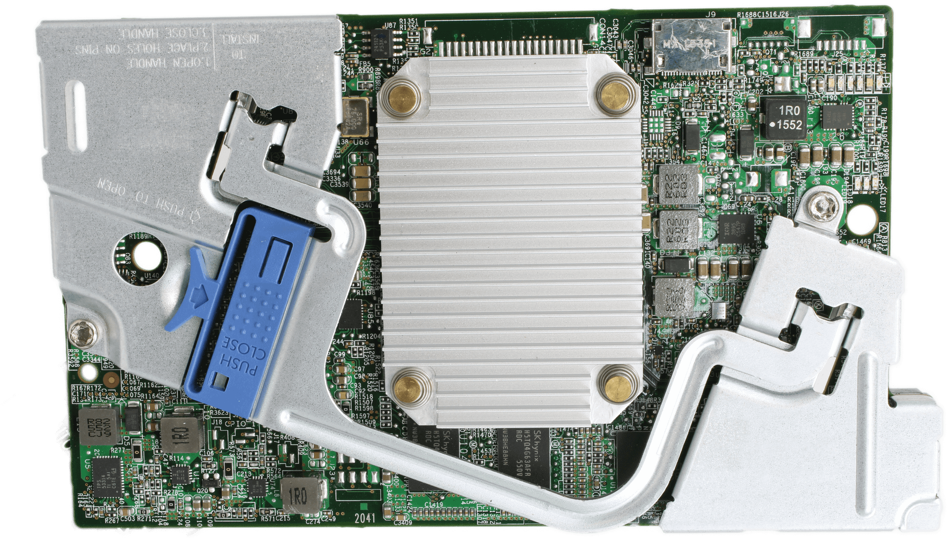 HPE Smart Array P246br 4-Port RAID Controller 12G SAS 750000-001 726795-001 | 9981 — Draufsicht (Bild 5 von 6)